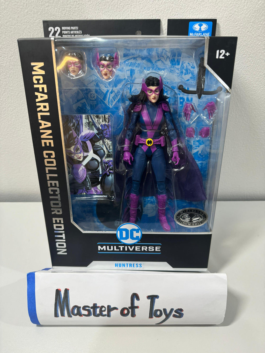 McFarlane Collector Edition DC Multiverse Huntress (The New 52) #23 Platinum Edition - Ready Stock
