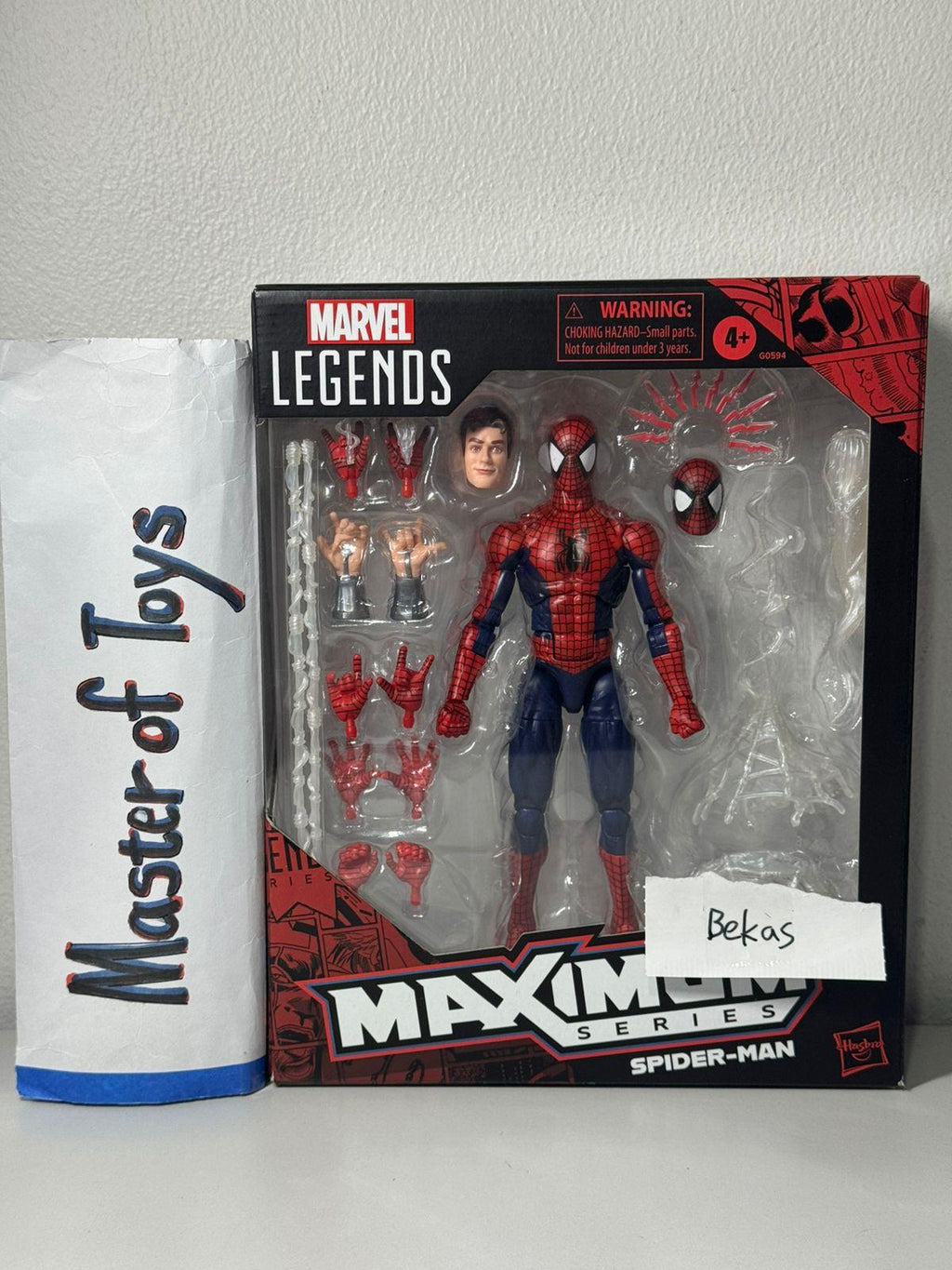 Hasbro Marvel Legends Maximum Series Spider-Man BIB - Ready Stock