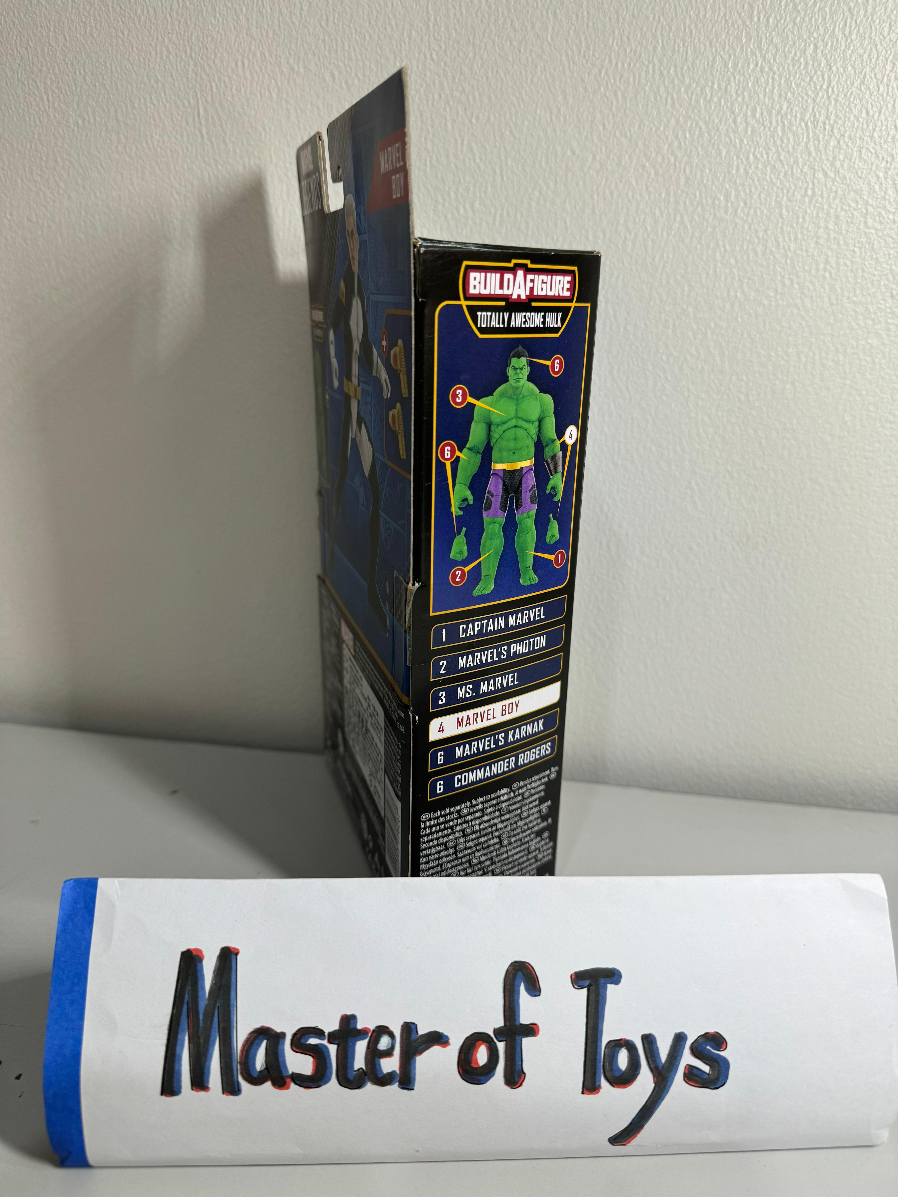 Hasbro Marvel Legends Series Marvel Boy NO BAF Totally Awesome Hulk -  Ready Stock