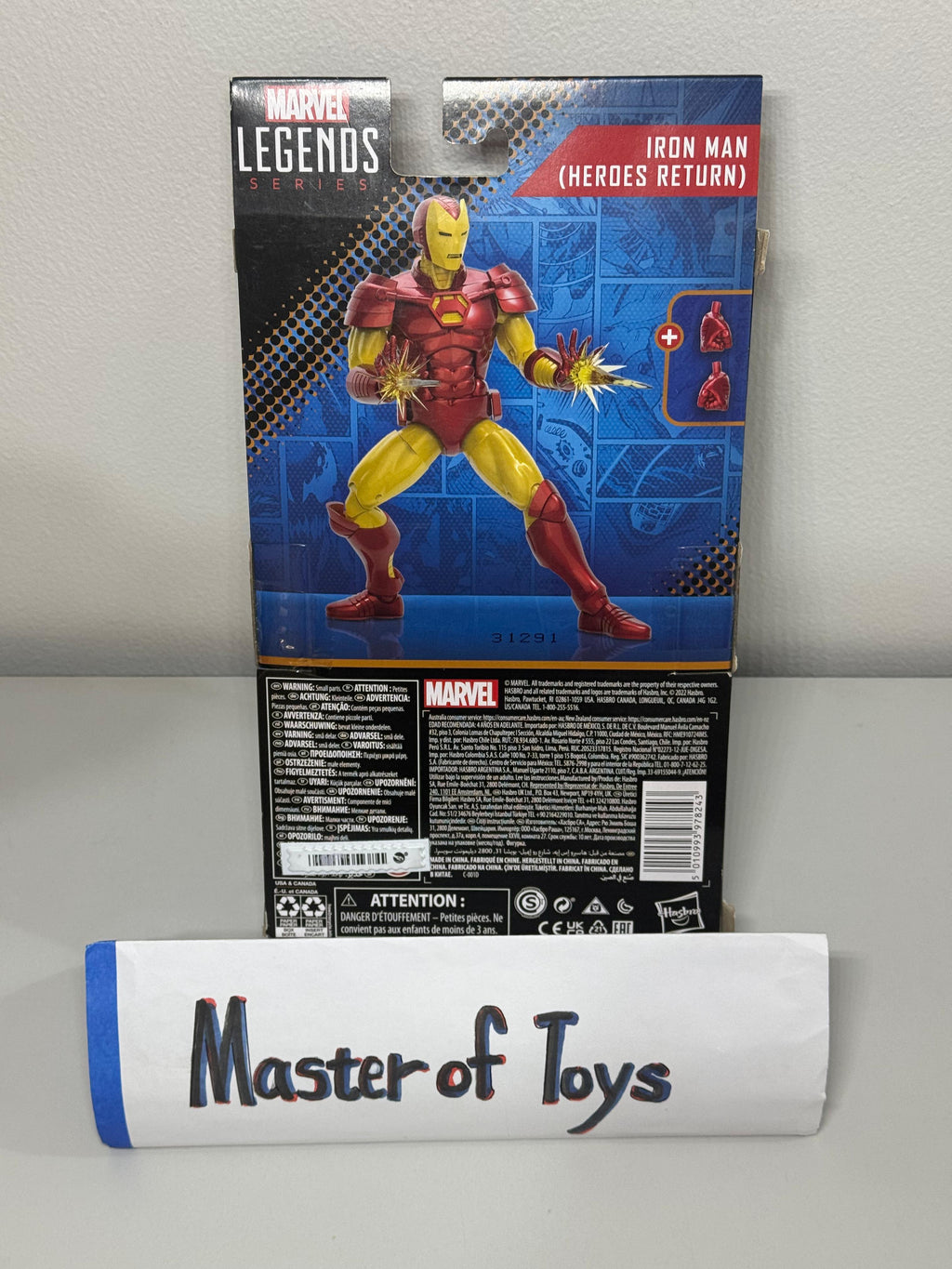 Hasbro Marvel Legends Iron Man (Heroes Return) - Ready Stock