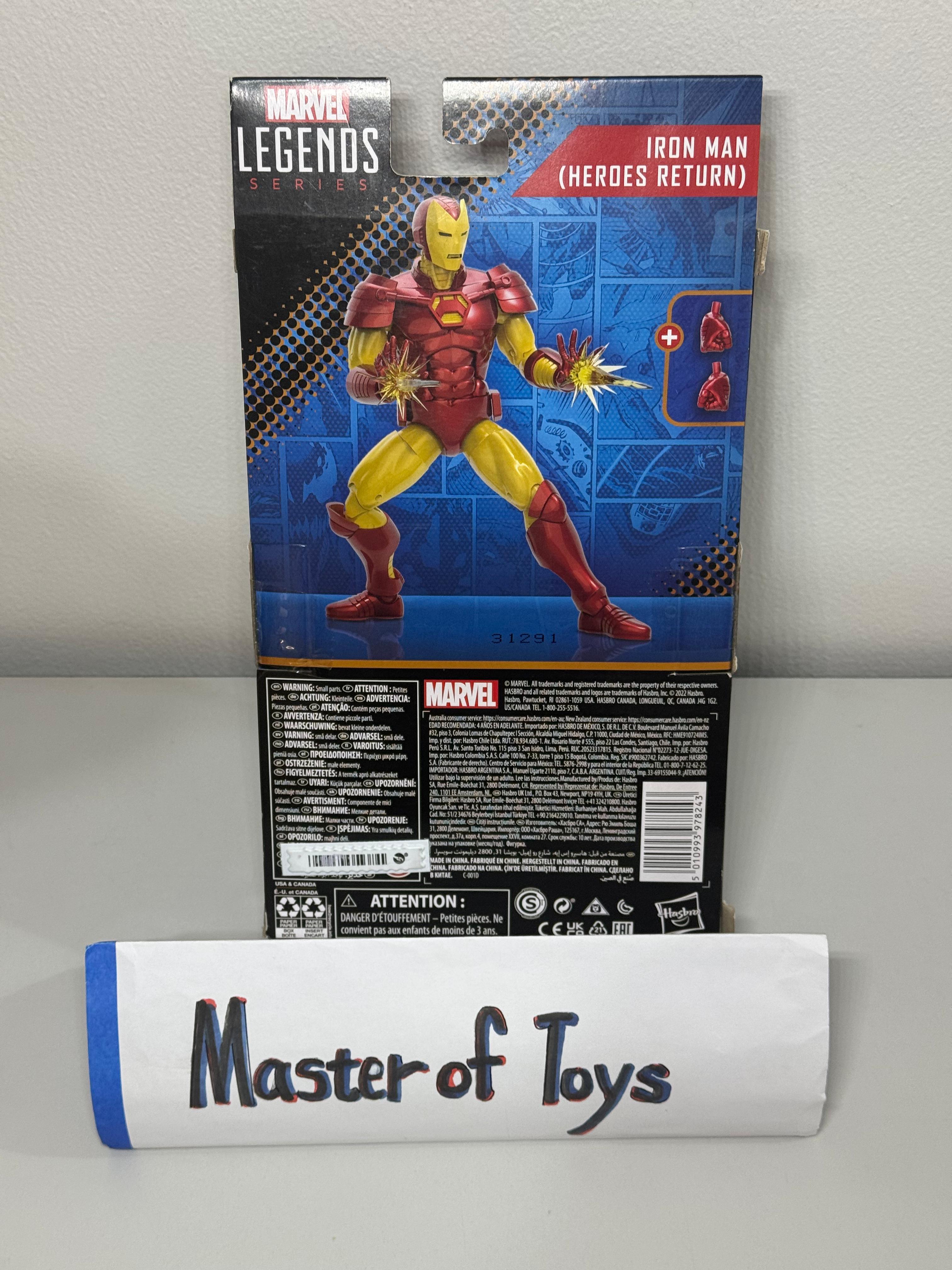 Hasbro Marvel Legends Iron Man (Heroes Return) - Ready Stock