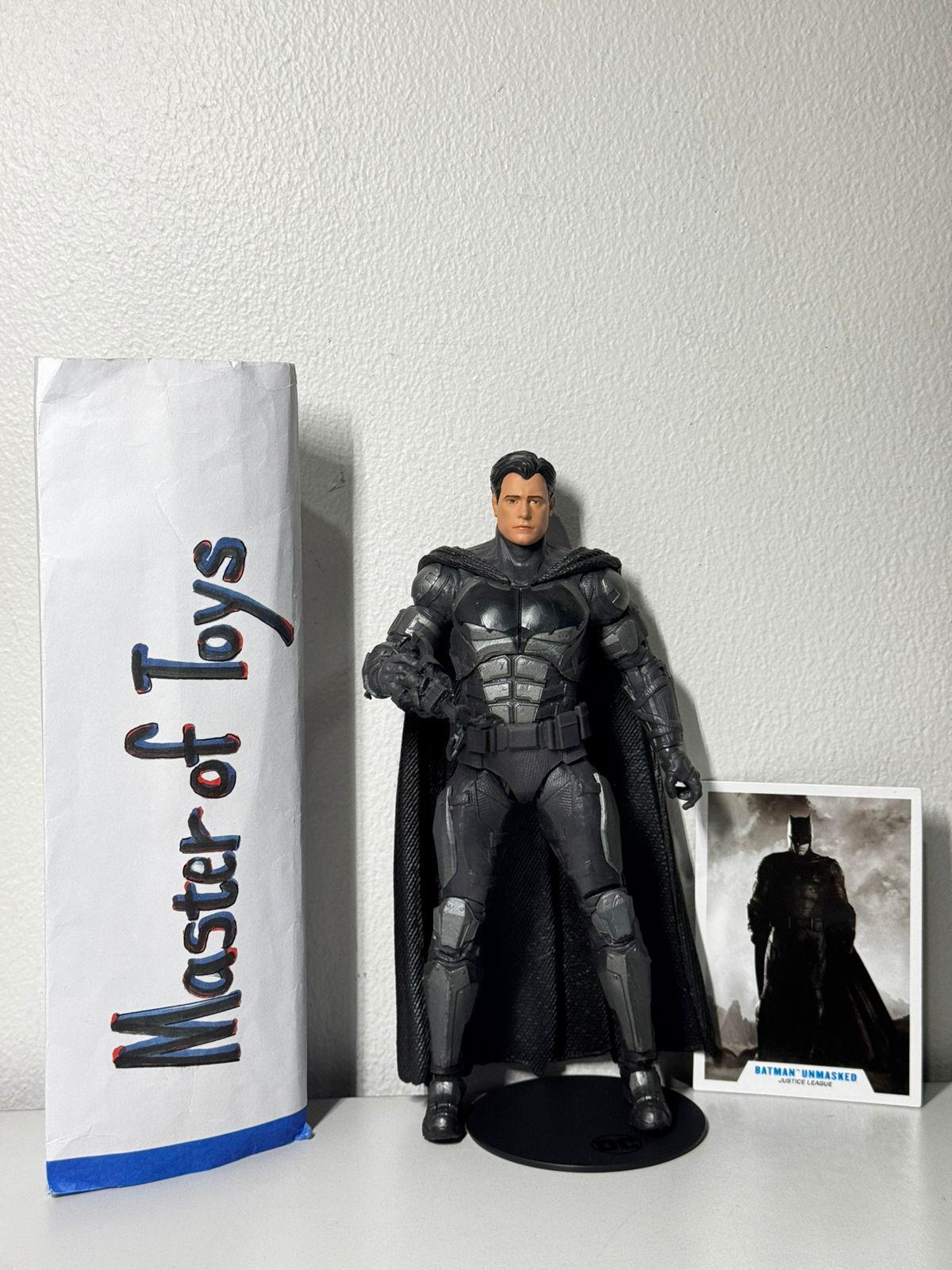 McFarlane DC Multiverse Batman Unmasked (Justice League) Only No Box - Ready Stock