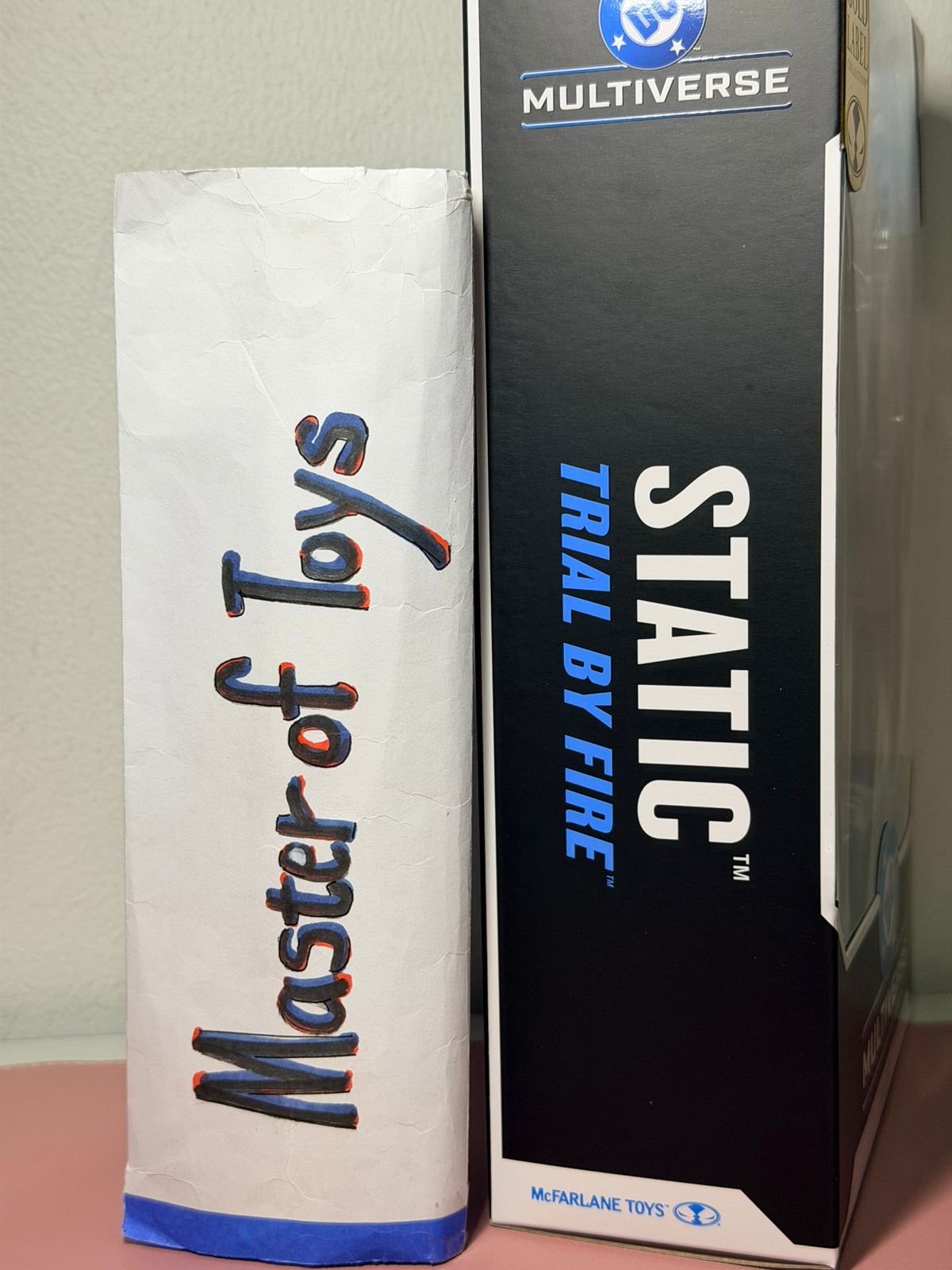 McFarlane DC Multiverse Static (Trial by Fire) Gold Label - Ready Stock