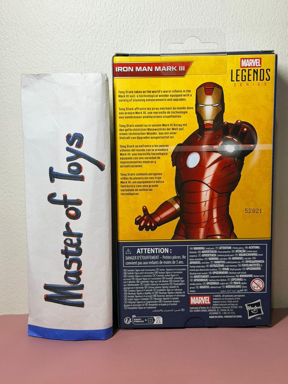 Hasbro Marvel Legends Marvel Studios Iron Man Mark III - Ready Stock