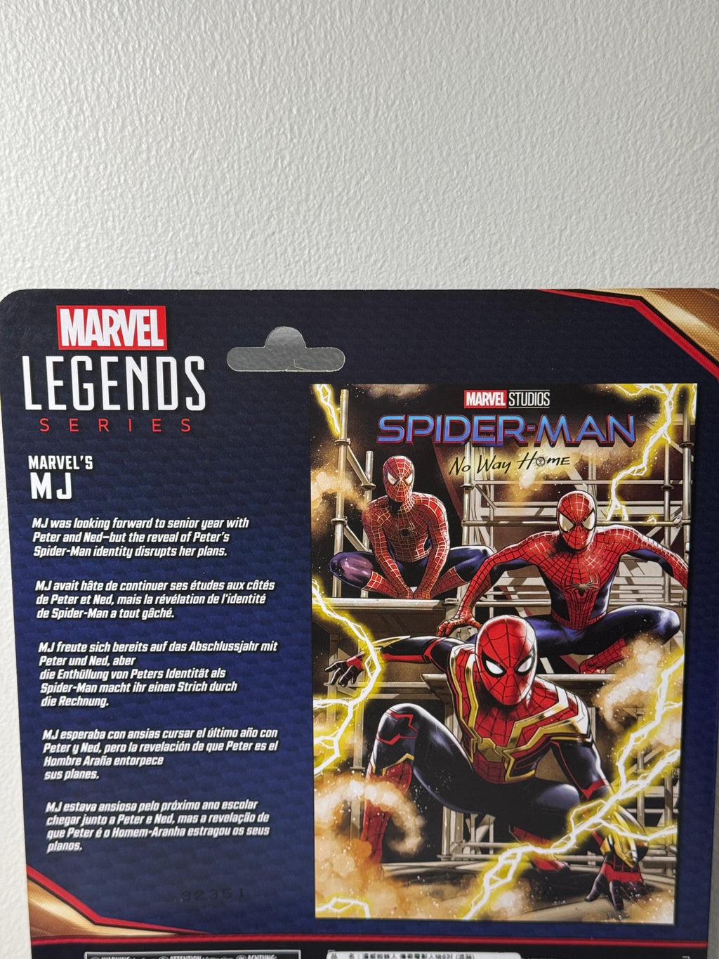 Hasbro Marvel Legends Spider-Man No Way Home Marvel's MJ Zendaya - Ready Stock
