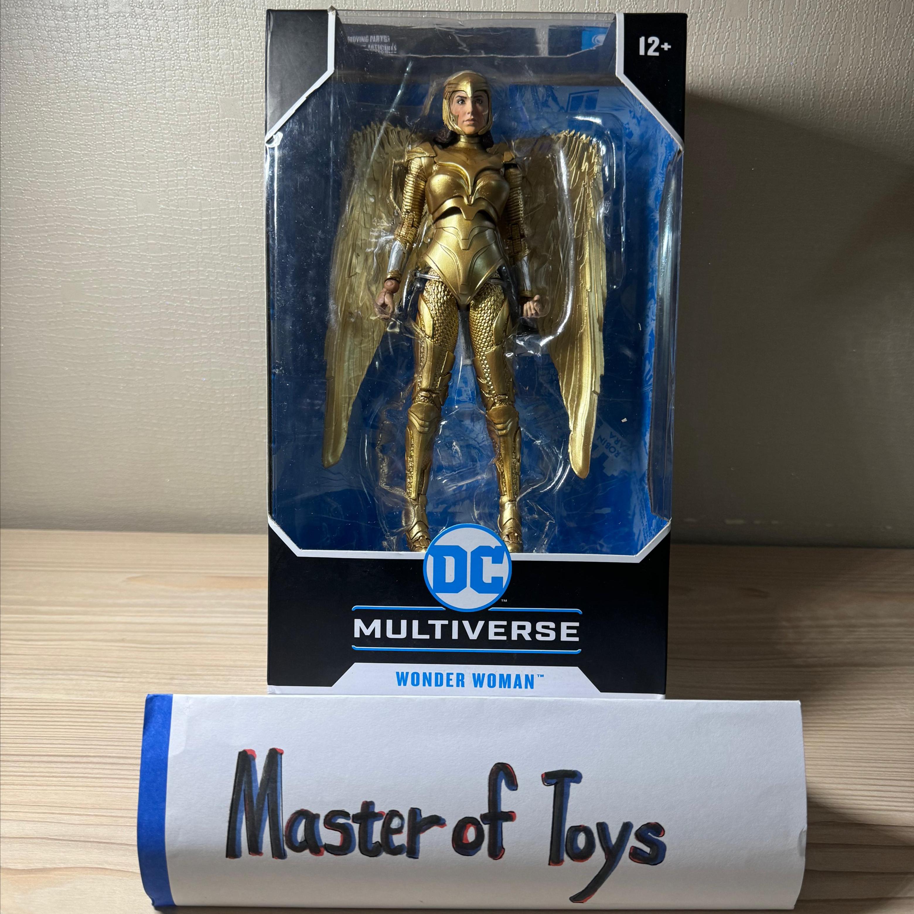 McFarlane DC Multiverse Wonder Woman 1984 Golden Armor BIB - Ready Stock