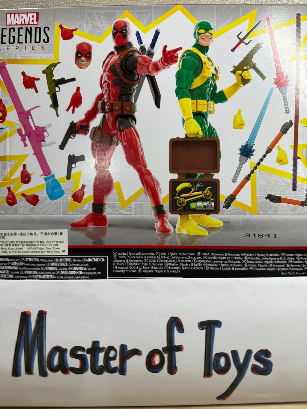 Hasbro Marvel Legends Series Deadpool & Bob Agent of Hydra 2 Pack - Ready Stock