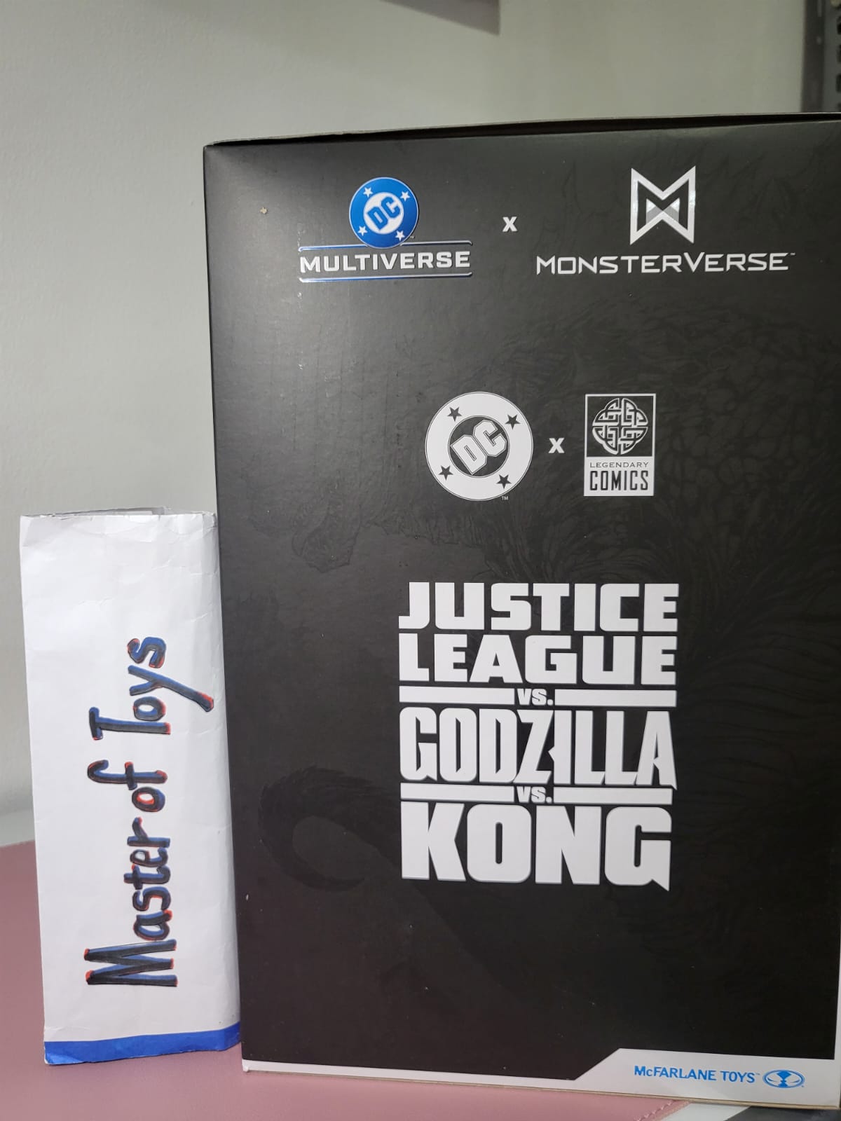 McFarlane DC Multiverse Wonder Woman vs Godzilla Monterverse (DC Justice League vs Legendary's Monterverse) - Ready Stock