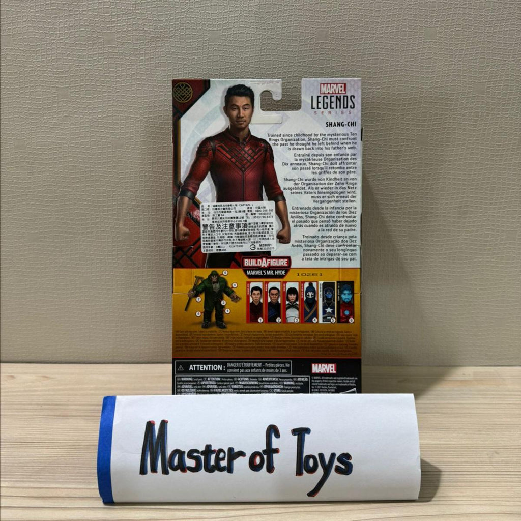 Hasbro Marvel Legends Series Marvel Shang-Chi And The Legend Of The Ten Rings Shang Chi With BAF - Ready Stock