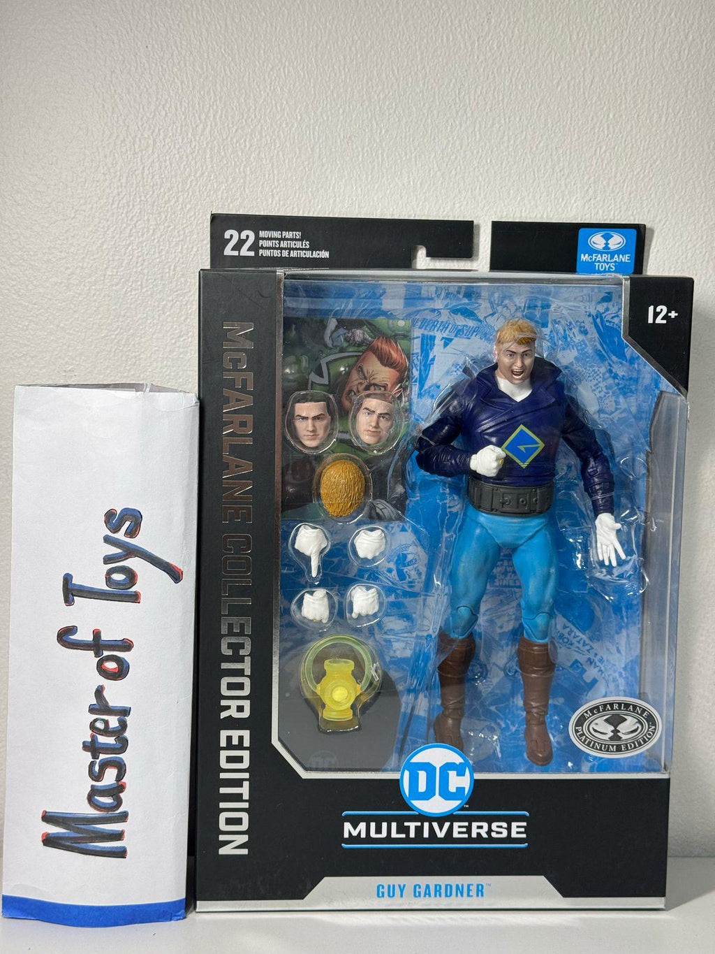 McFarlane Collector Edition DC Multiverse Guy Gardner (Green Lantern Corps) #32 Platinum Edition - Ready Stock