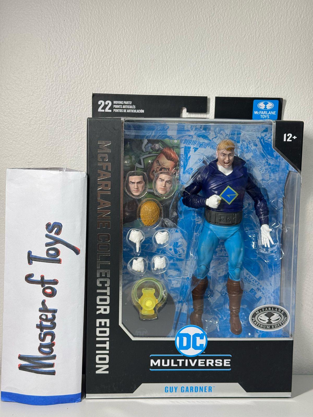 McFarlane Collector Edition DC Multiverse Guy Gardner (Green Lantern Corps) #32 Platinum Edition - Ready Stock