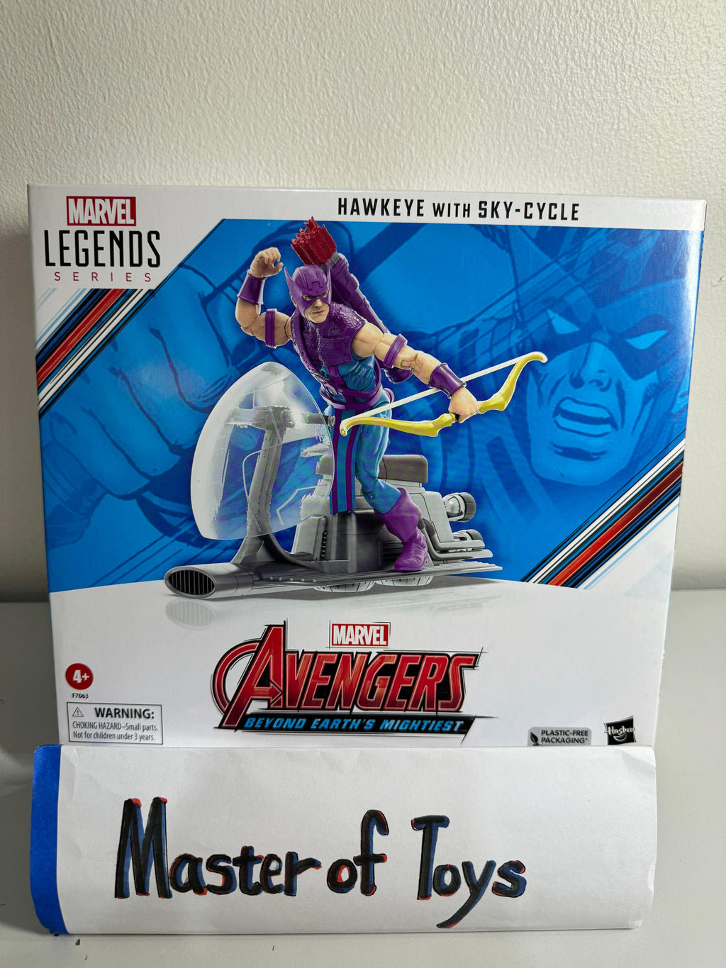 Hasbro Marvel Legends Series Marvel Avengers Beyond Earth's Mightiest Hawkeye With Sky-Cycle Sixty Years of Earth's Mightiest - Ready Stock