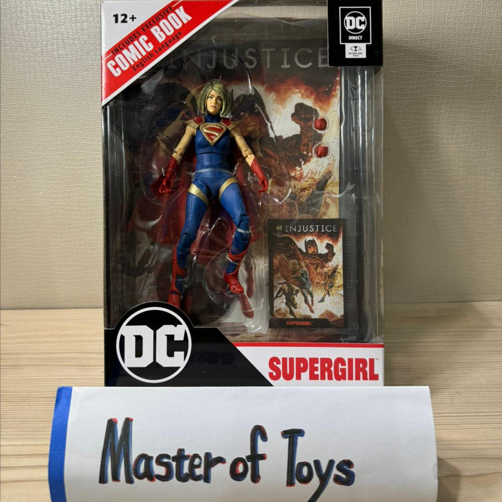 McFarlane DC Direct Supergirl Injustice 2 Comic Page Punchers - Ready Stock