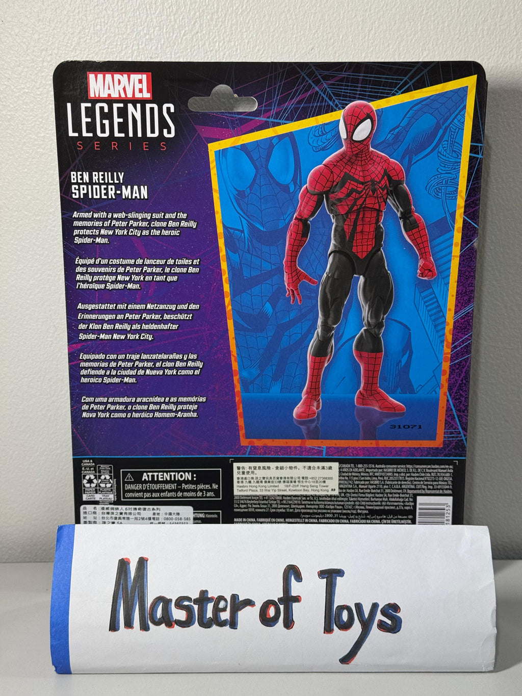 Hasbro Marvel Legends Spider-Man Ben Reilly - Ready Stock