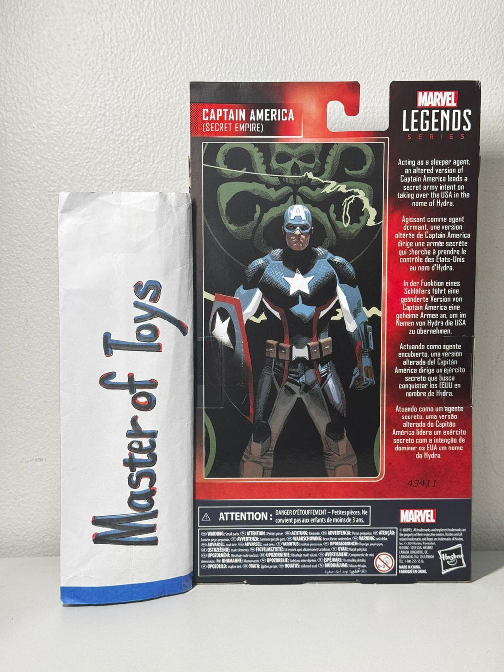 Hasbro Marvel Legends Captain America (Secret Empire) - Ready Stock