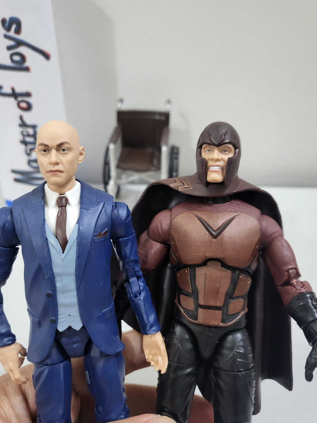 Hasbro Marvel Legends Magneto & Professor X Charles No Box - Ready Stock