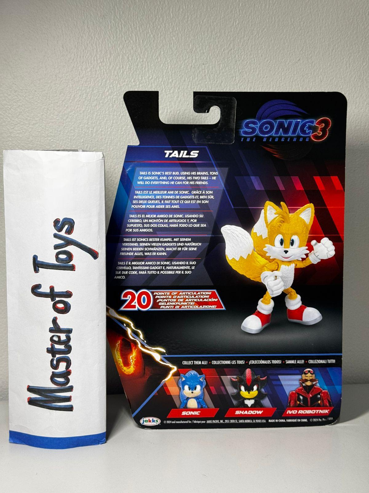 Jakks Pacific Sonic 3 The Hedgehog Tails - Ready Stock