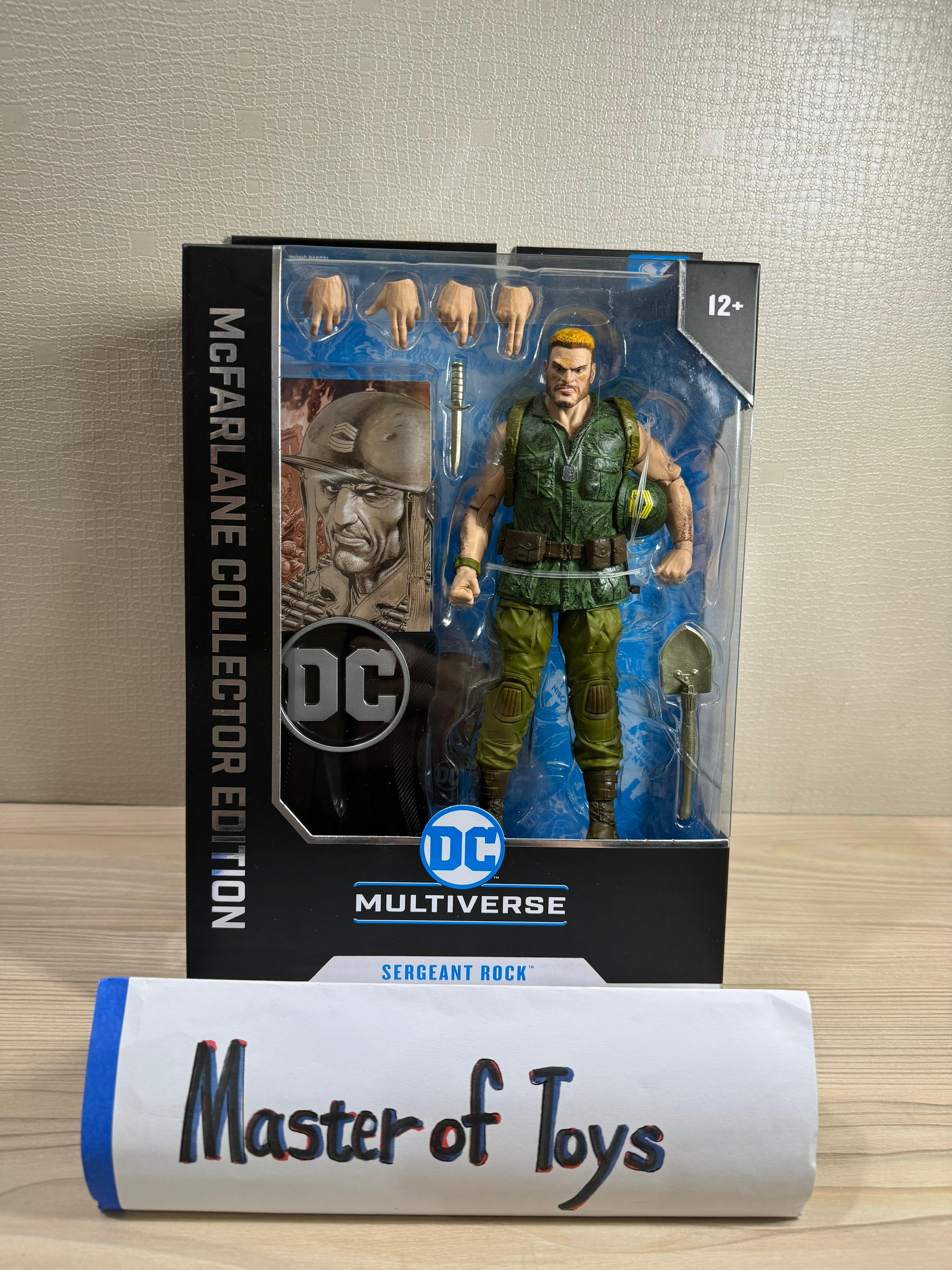 McFarlane DC Multiverse Collector Edition Sergeant Rock DC Classic #14- Ready Stock