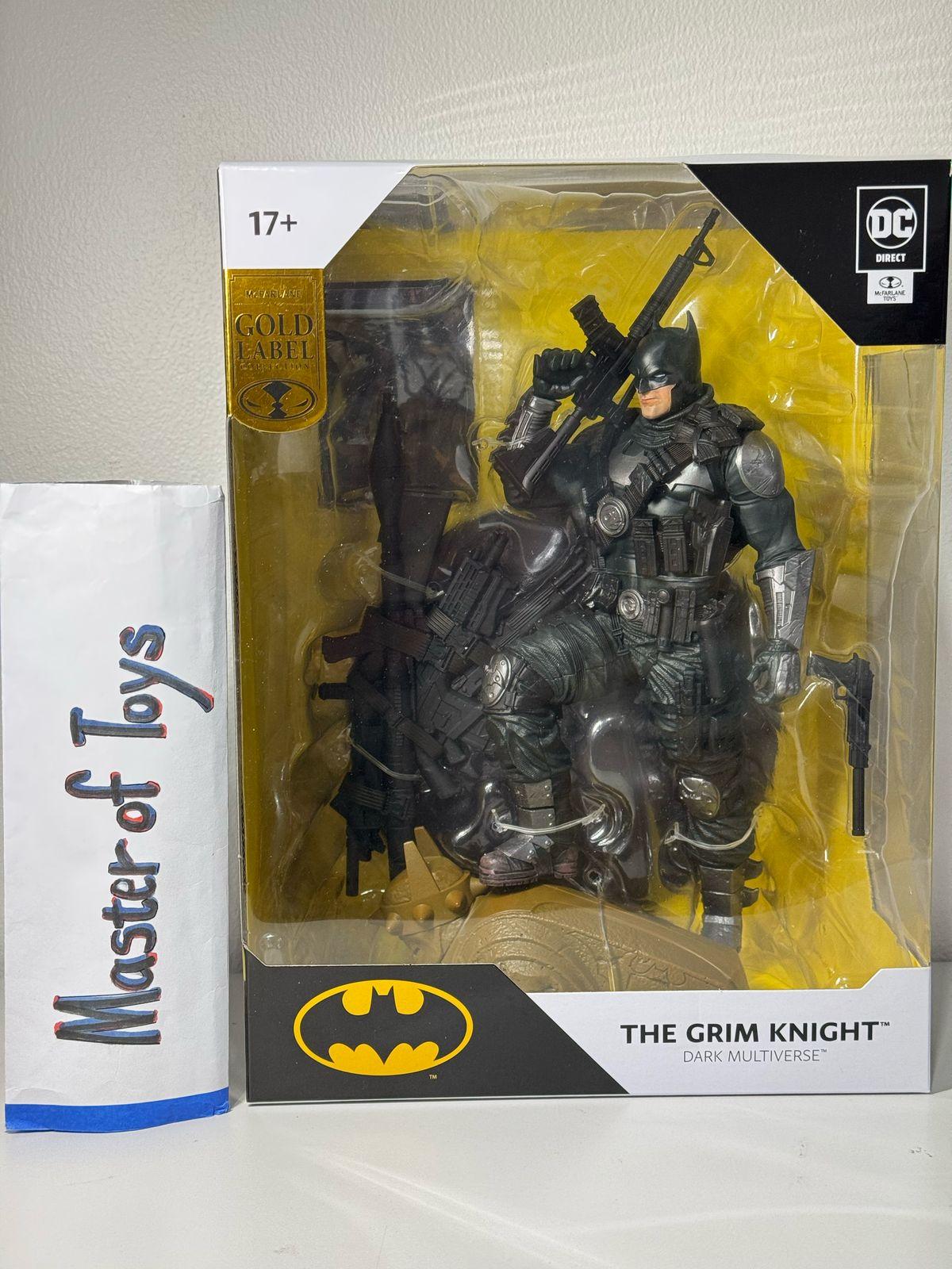 McFarlane DC Direct The Grim Knight Statue (Dark Multiverse) Gold Label Collection - Ready Stock