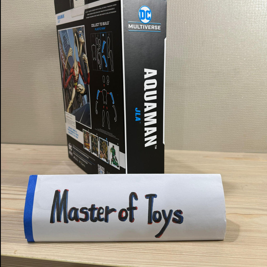 McFarlane DC Multiverse Aquaman JLA Without CTB - Ready Stock