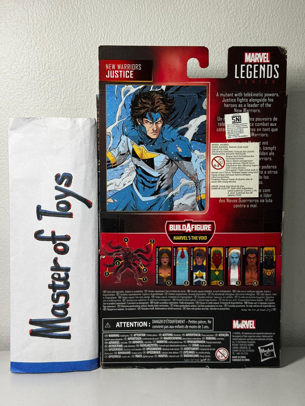 Hasbro Marvel Legends Marvel New Warriors Justice - Ready Stock