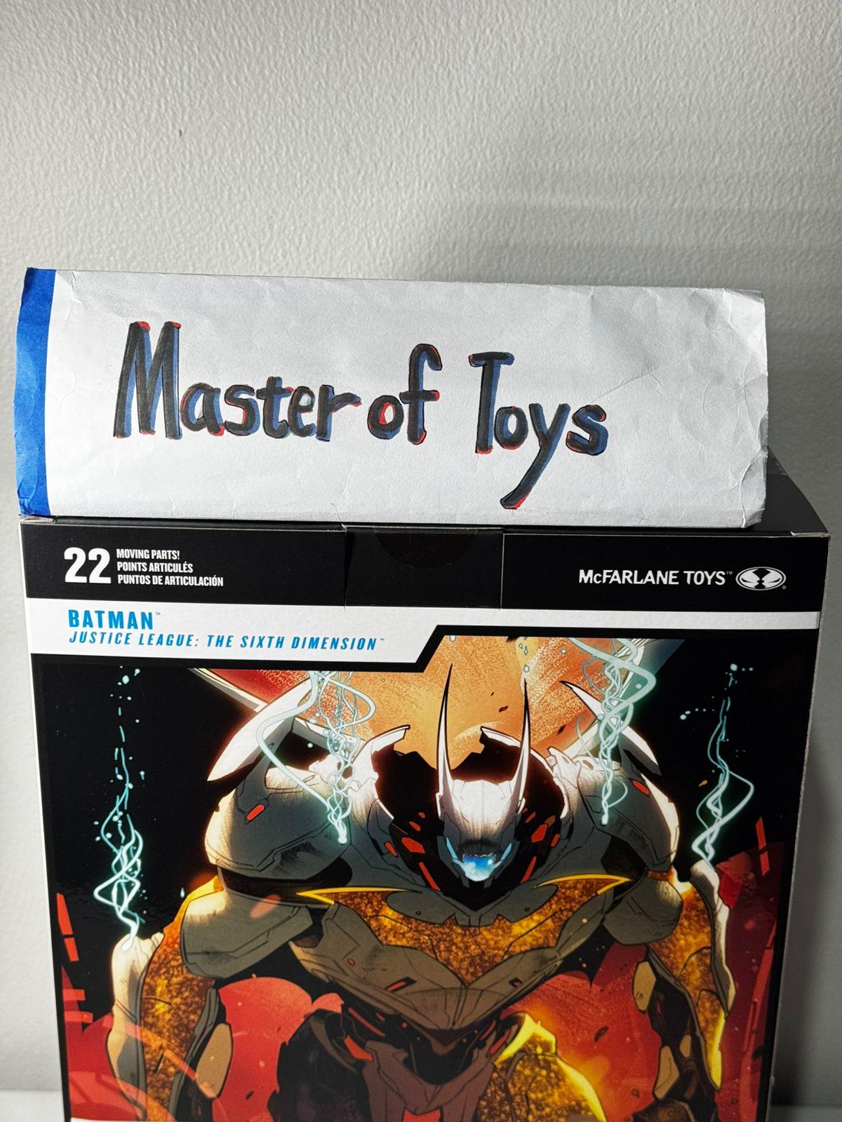 McFarlane DC Multiverse Batman Final Batsuit (Justice League: The Sixth Dimension) - Ready Stock