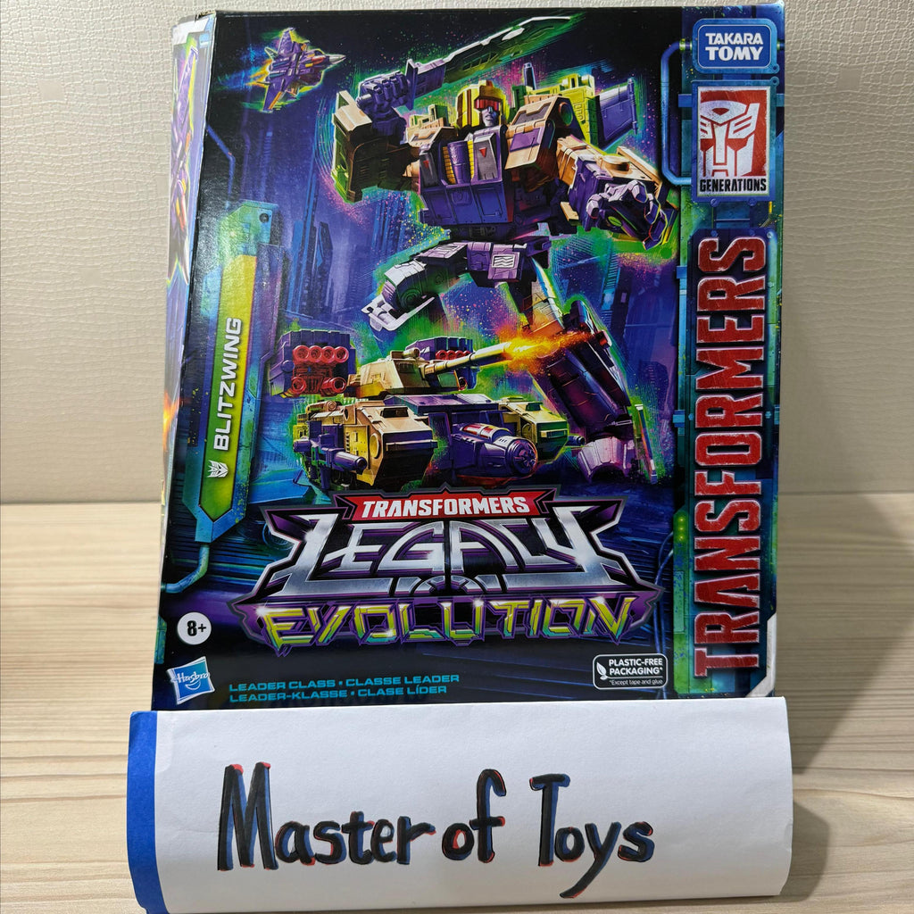 Hasbro Transformers Legacy Evolution Leader Class Blitzwing - Ready Stock