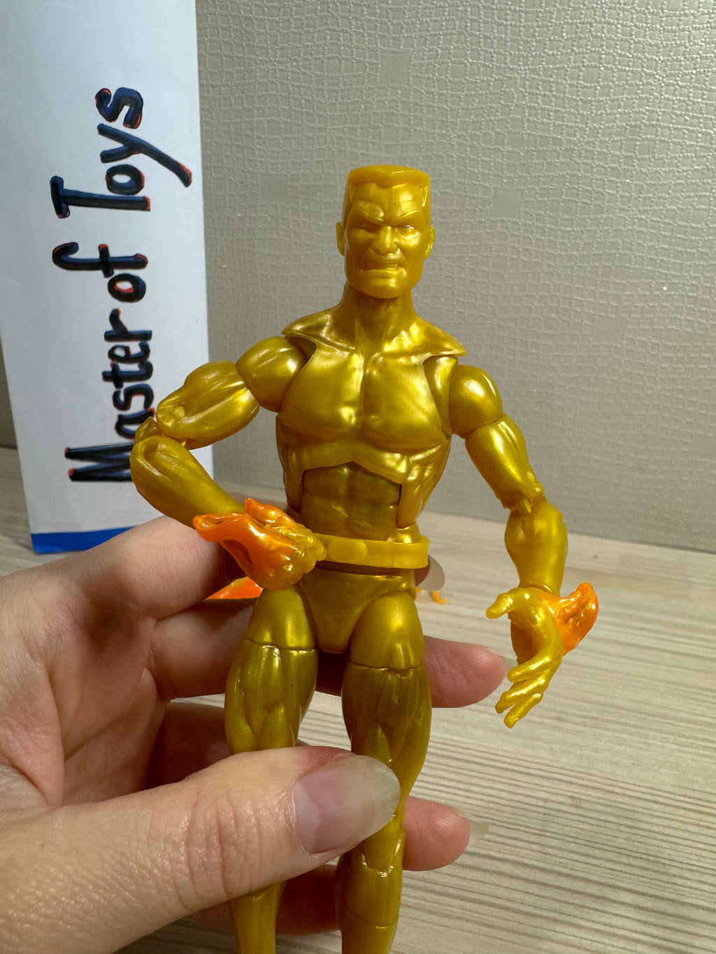 Hasbro Marvel Legends Spider-Man Molten Man Only No Box - Ready Stock