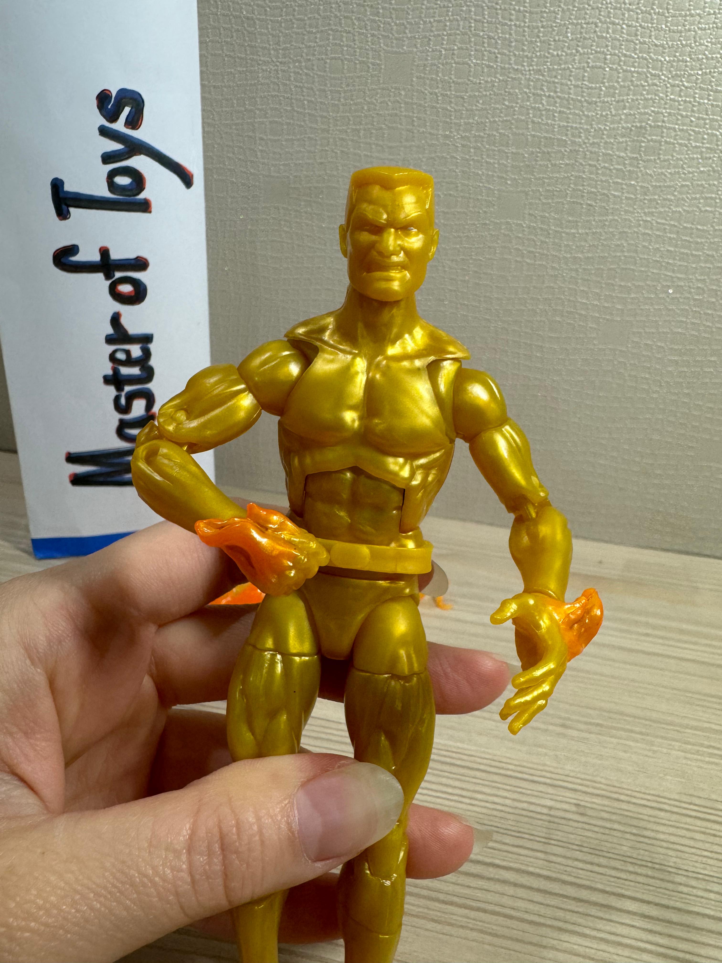 Hasbro Marvel Legends Spider-Man Molten Man Only No Box - Ready Stock