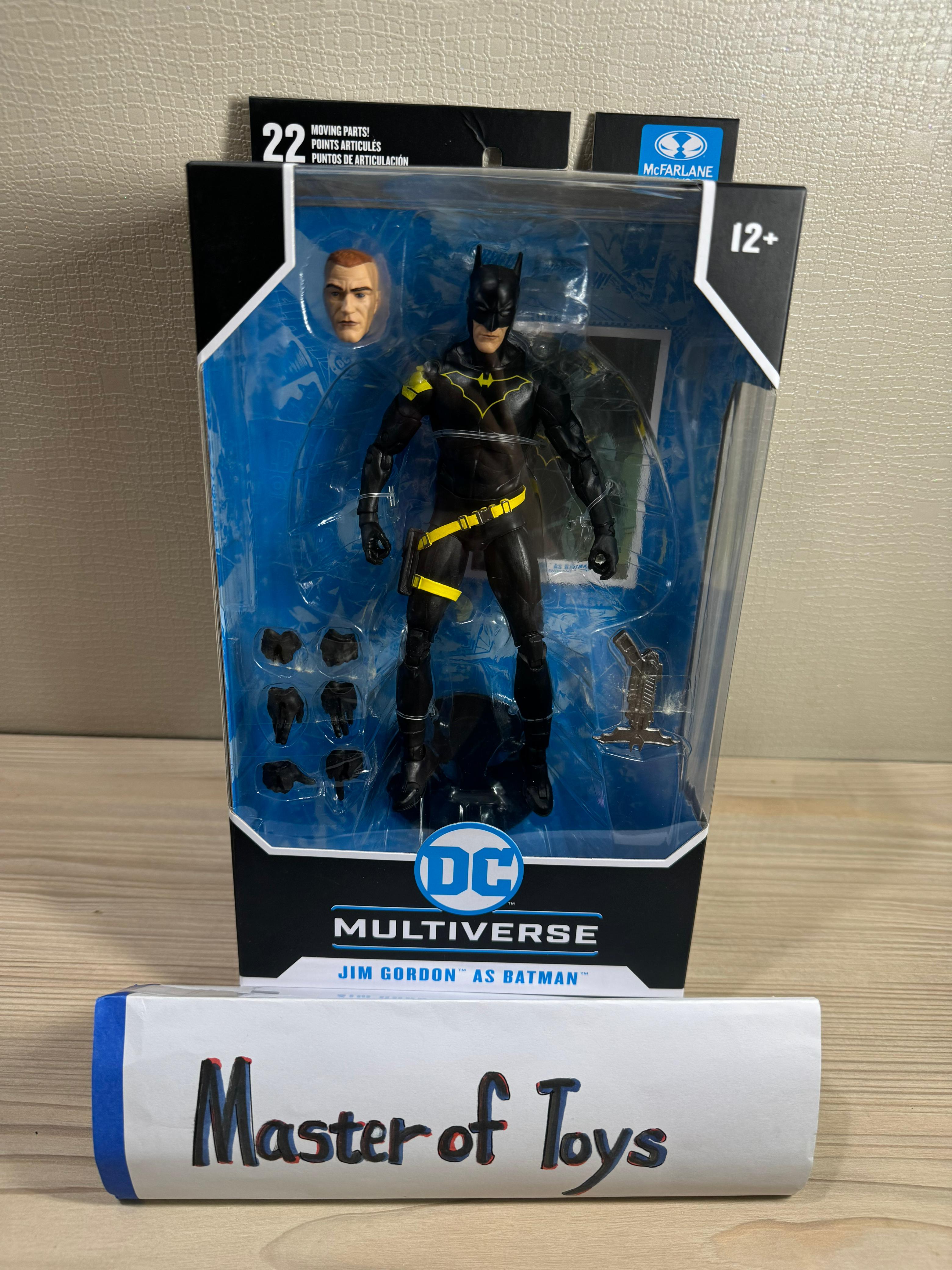 McFarlane DC Multiverse Jim Gordon as Batman (Batman: Endgame) - Ready Stock