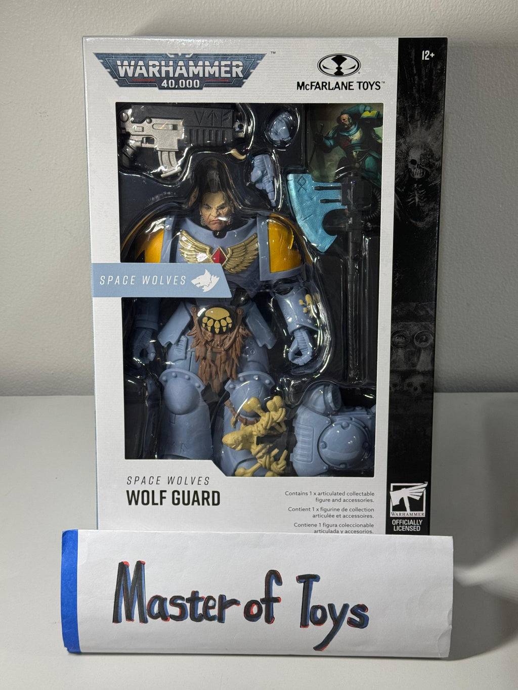 McFarlane Warhammer Space Wolver Wolf Guard - Ready Stock