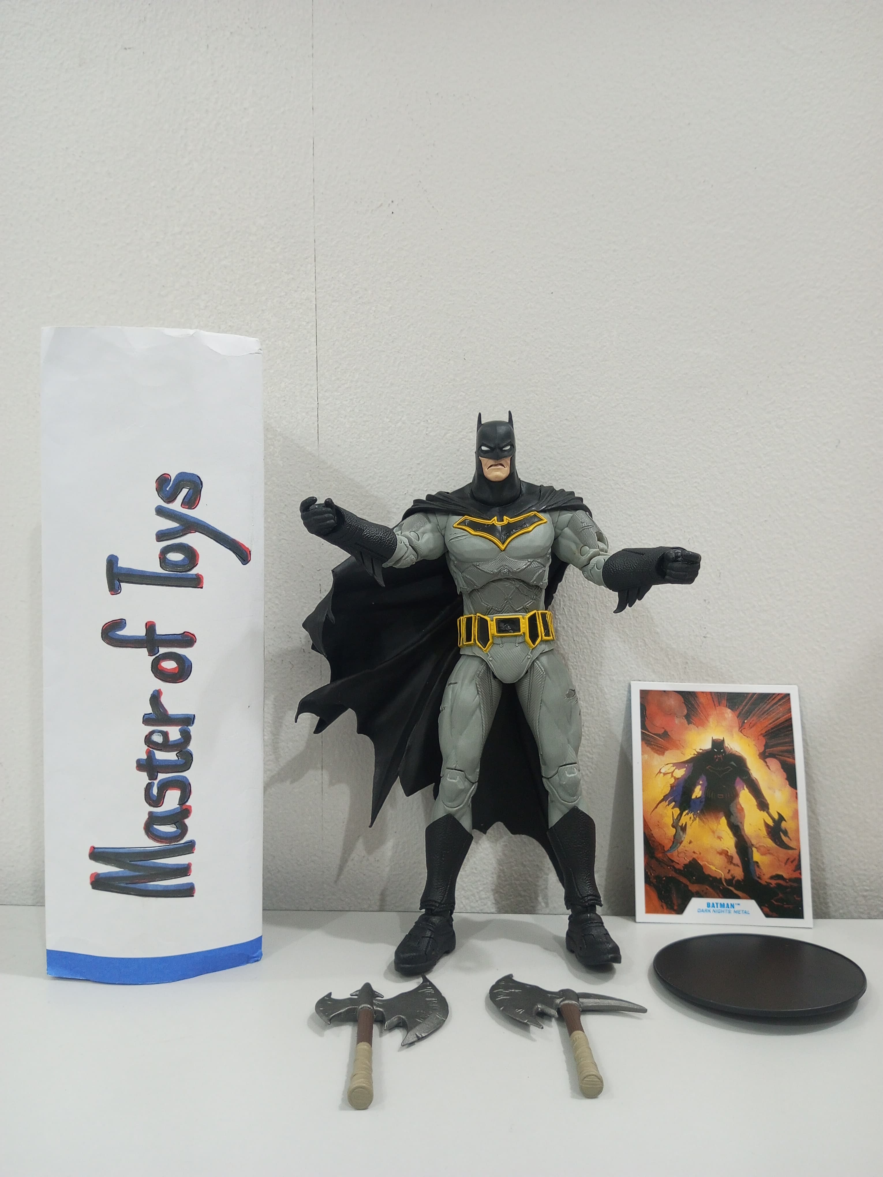 McFarlane DC Multiverse Batman (Dark Nights: Metal) Bruce Wayne No Box - Ready Stock