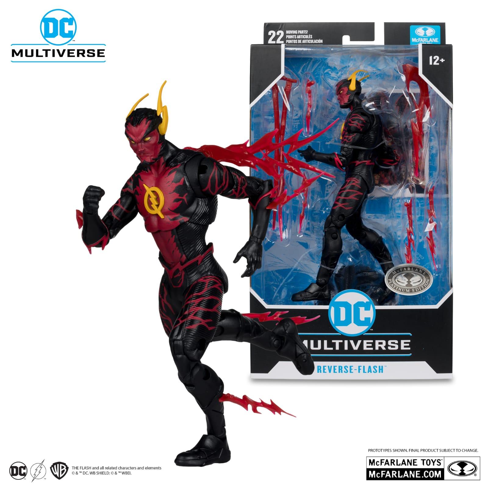McFarlane DC Multiverse Reverse-Flash New 52 Platinum Edition - Ready Stock
