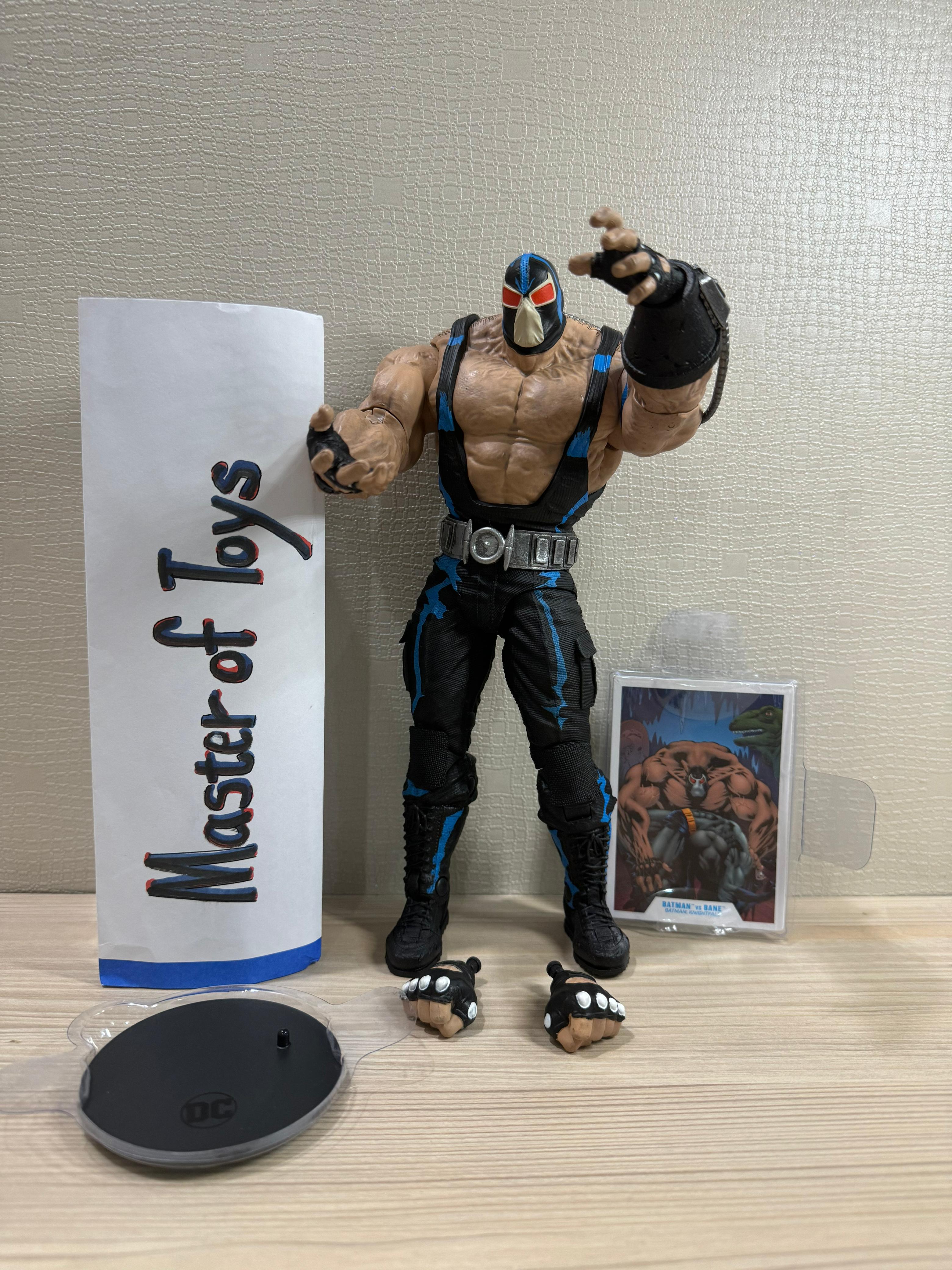 McFarlane DC Multiverse Batman Vs Bane Batman : Knightfall ( Bane Only No Box ) - Ready Stock