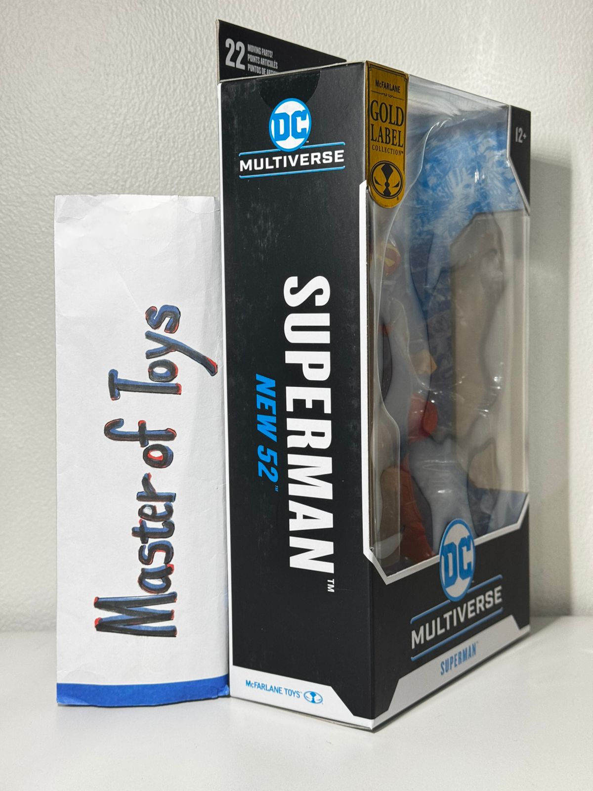 McFarlane DC Multiverse Superman (New 52) Gold Label - Ready Stock