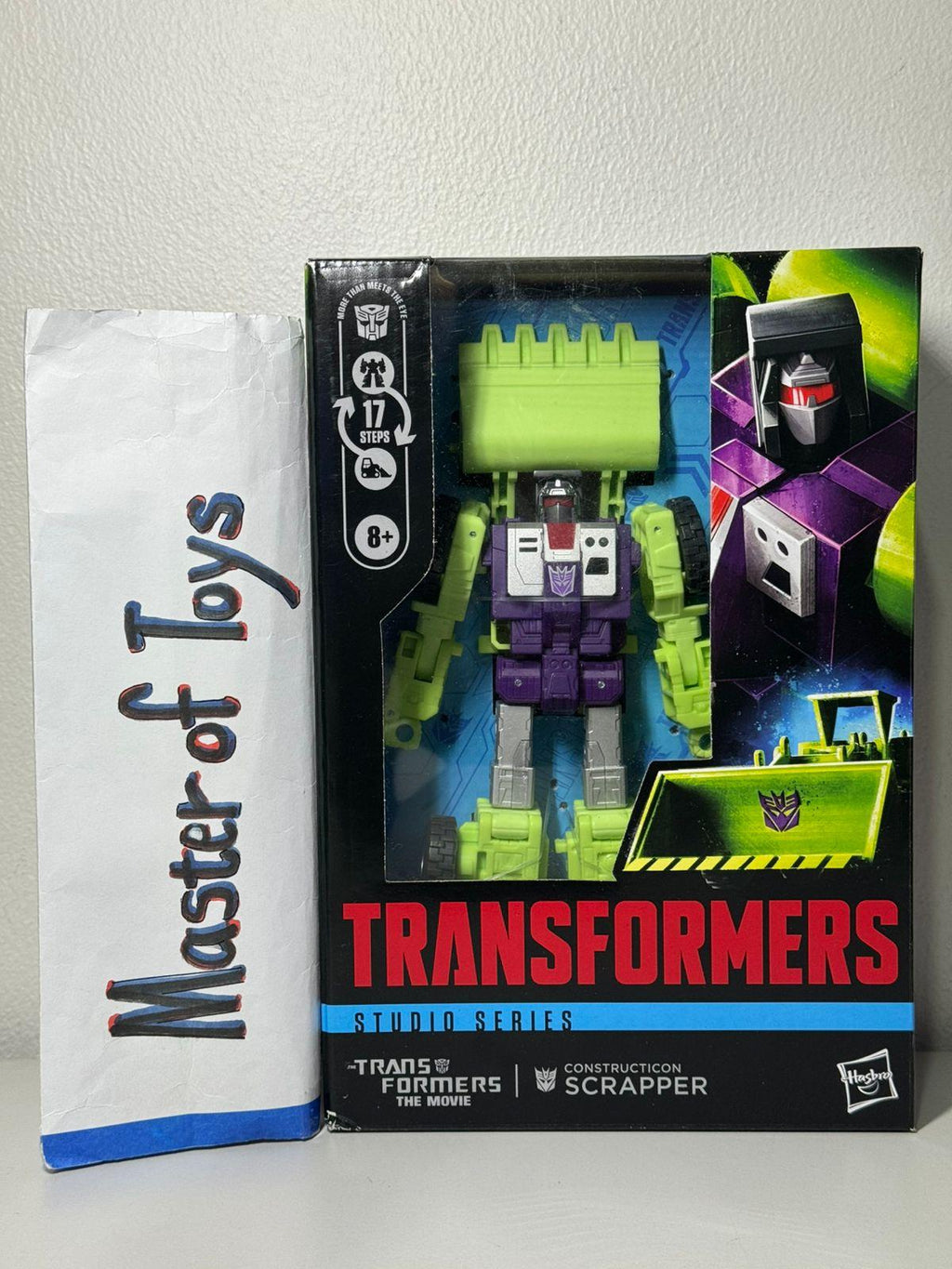 Hasbro Transformers The Movie Studio Series Constructicon Scrapper - Ready Stock