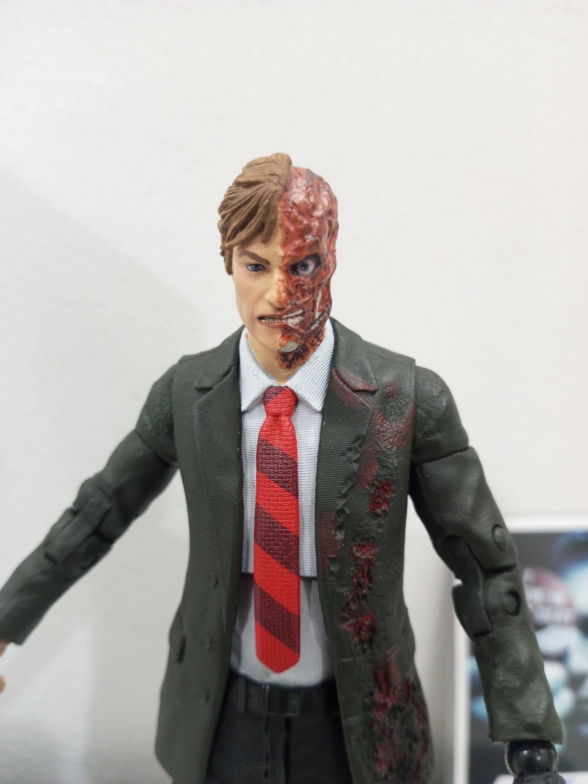 McFarlane DC Multiverse Two Face The Dark Knight Trilogy Only No Box - Ready Stock