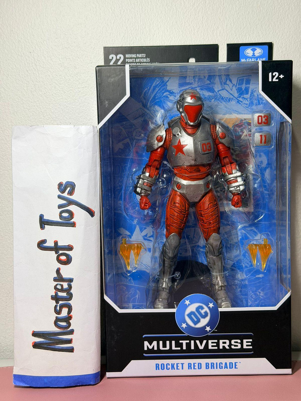 McFarlane DC Multiverse Rocket Red Brigade (Justice League: Generation Lost) - Ready Stock