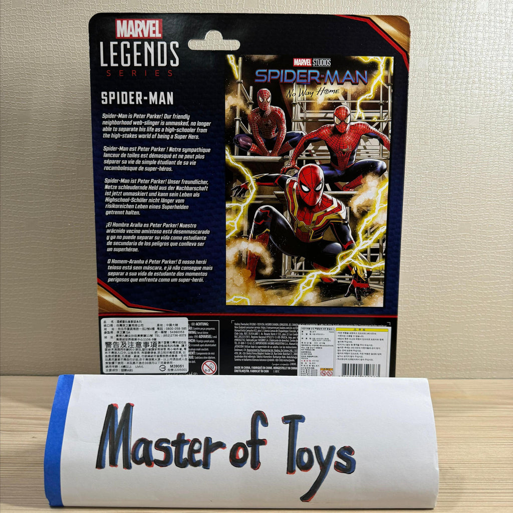 Hasbro Marvel Legends Series Spiderman Spider-Man No Way Home Peter Parker Tom Holland - Ready Stock