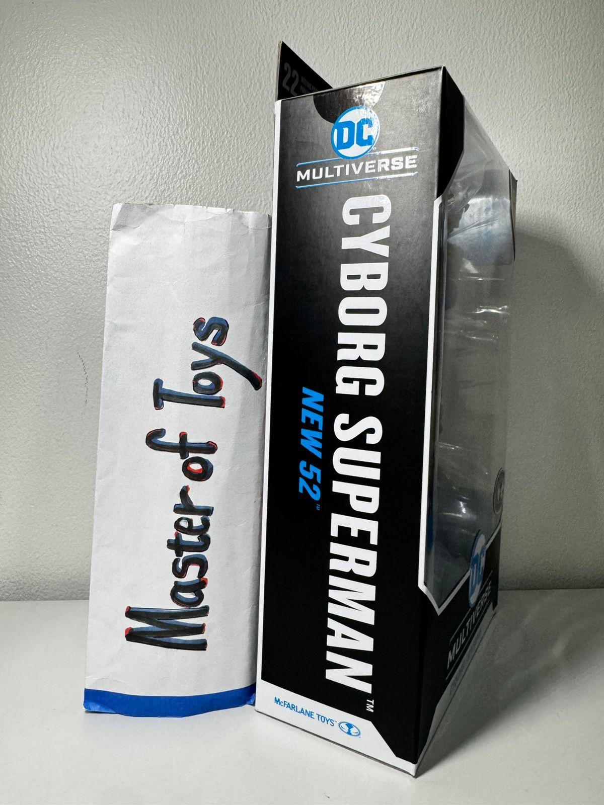 McFarlane DC Multiverse Cyborg Superman New 52 Platinum Edition - Ready Stock