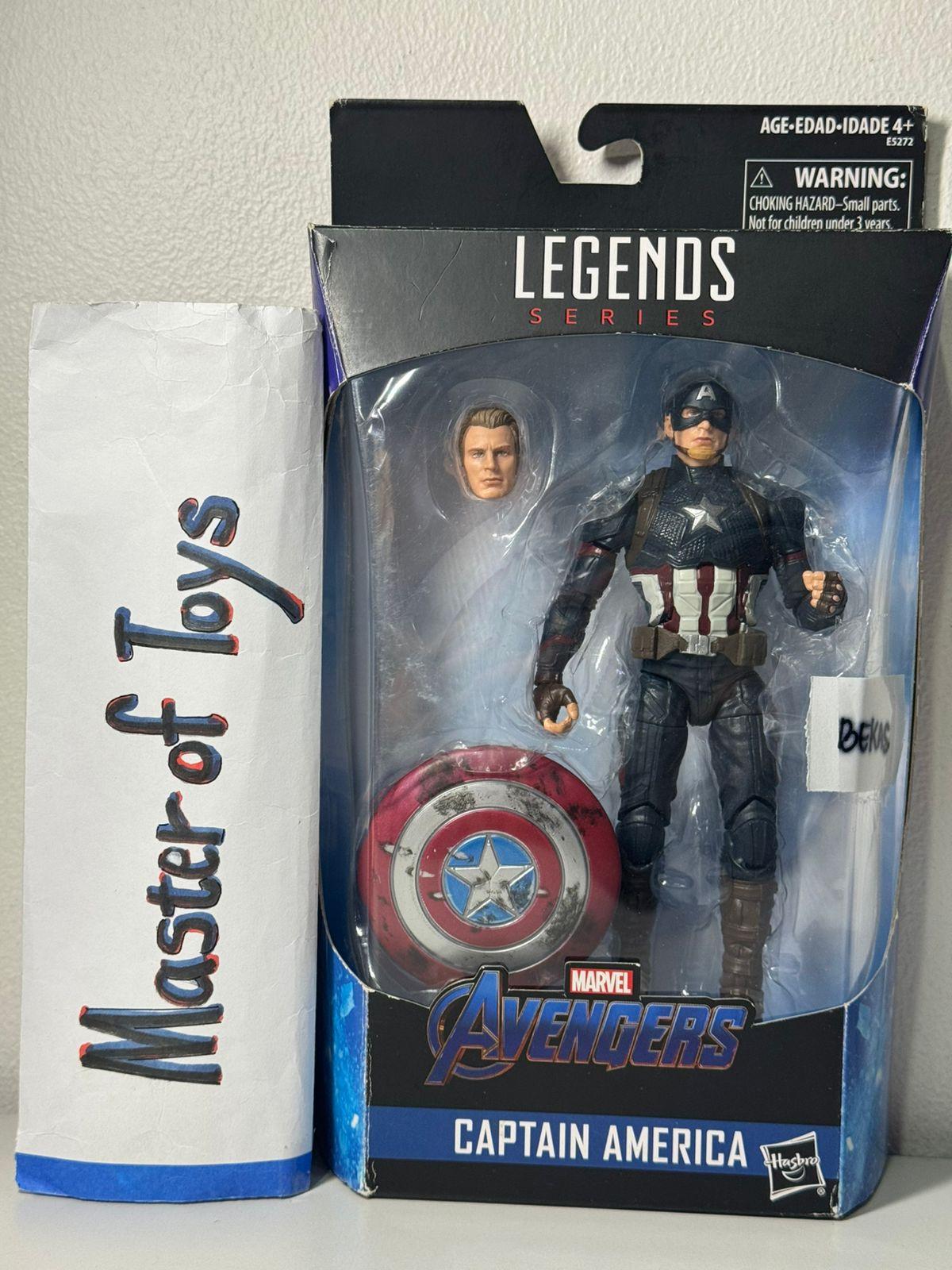 Hasbro Marvel Legends Marvel Avengers Captain America Steve Rogers BIB - Ready Stock