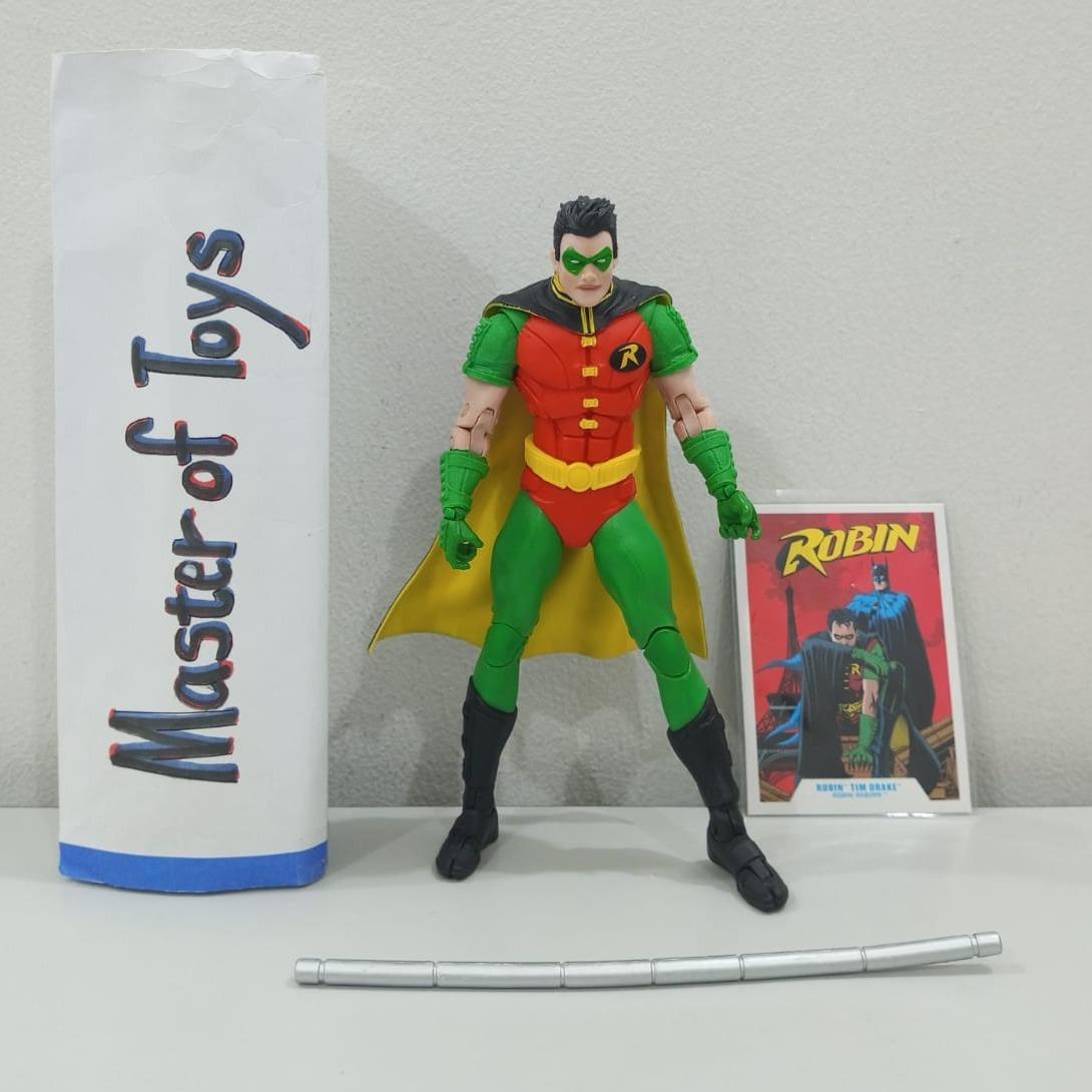 McFarlane DC Multiverse Robin Tim Drake (Robin: Reborn) Only No Box - Ready Stock