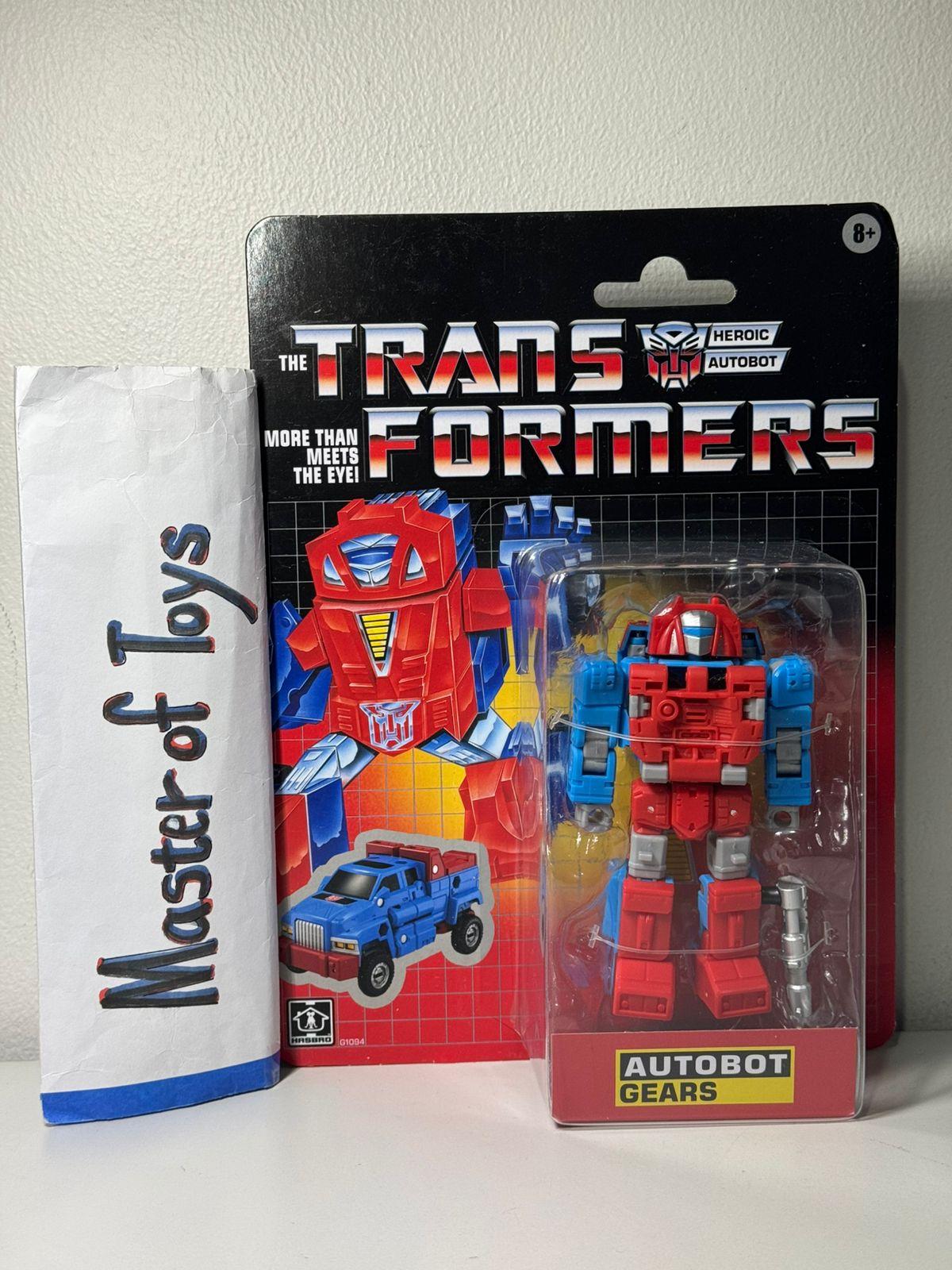 Hasbro Transformers Heroic Autobot Gears - Ready Stock