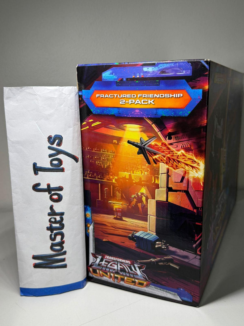 Hasbro Takara Tomy Transformers Legacy United Fractured Friendship 2 Packs Gladiator Megatron vs Security Officer Orion Pax  - Ready Stock
