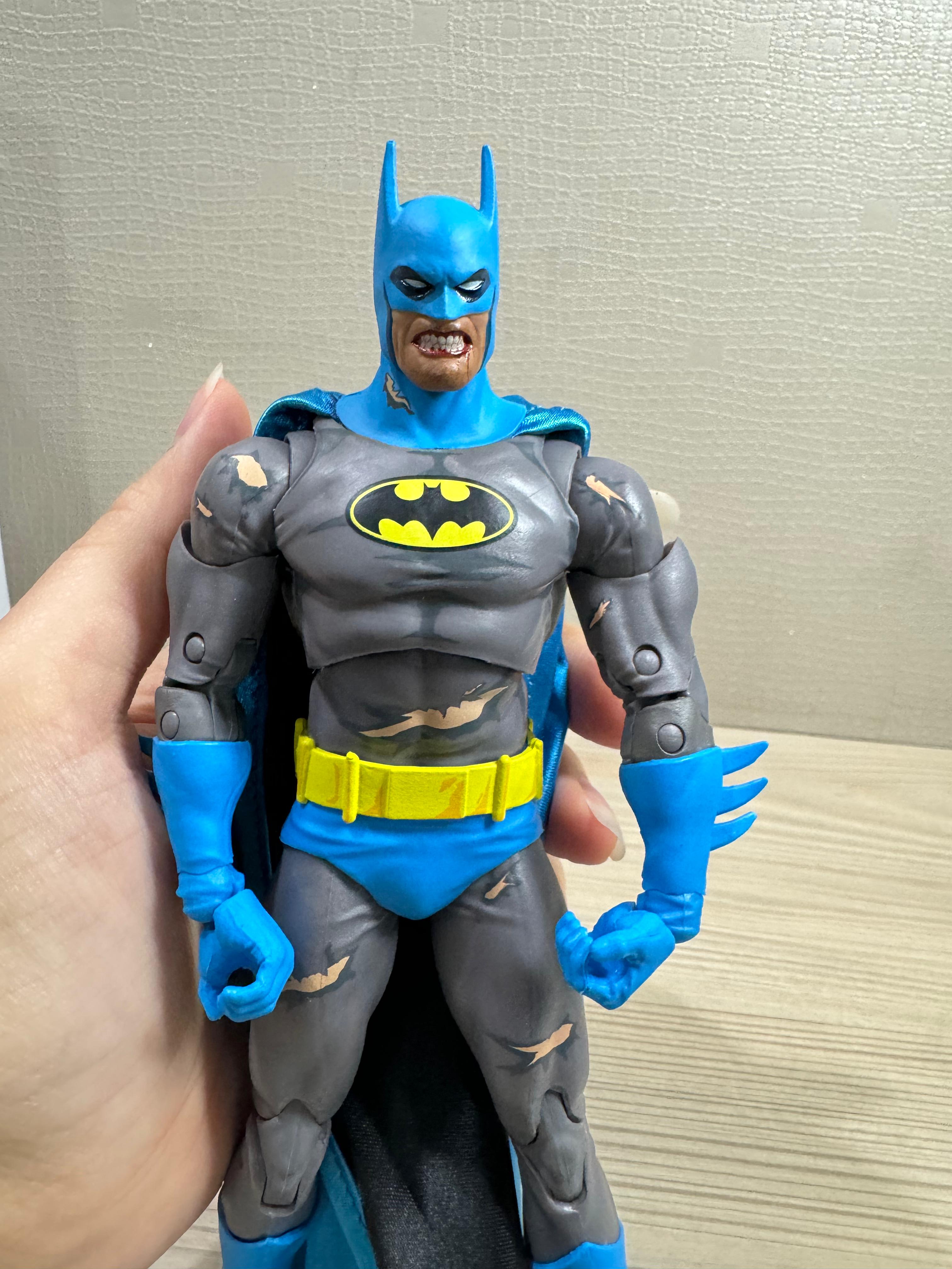 McFarlane DC Multiverse Batman Vs Bane Batman : Knightfall ( Batman Only No Box ) - Ready Stock