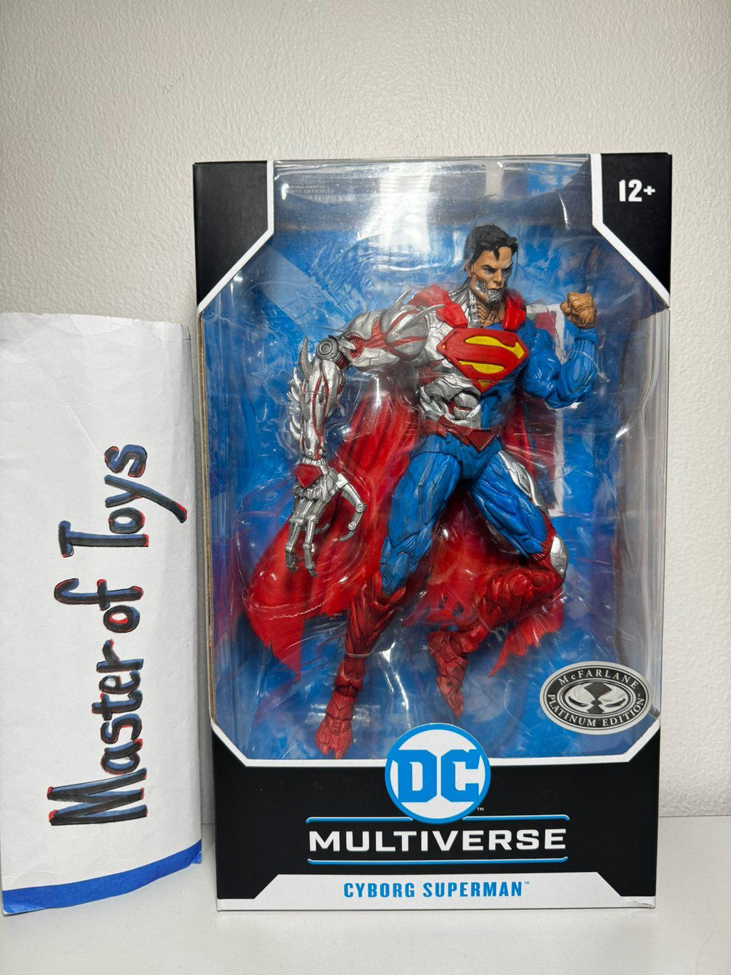 McFarlane DC Multiverse Cyborg Superman New 52 Platinum Edition - Ready Stock