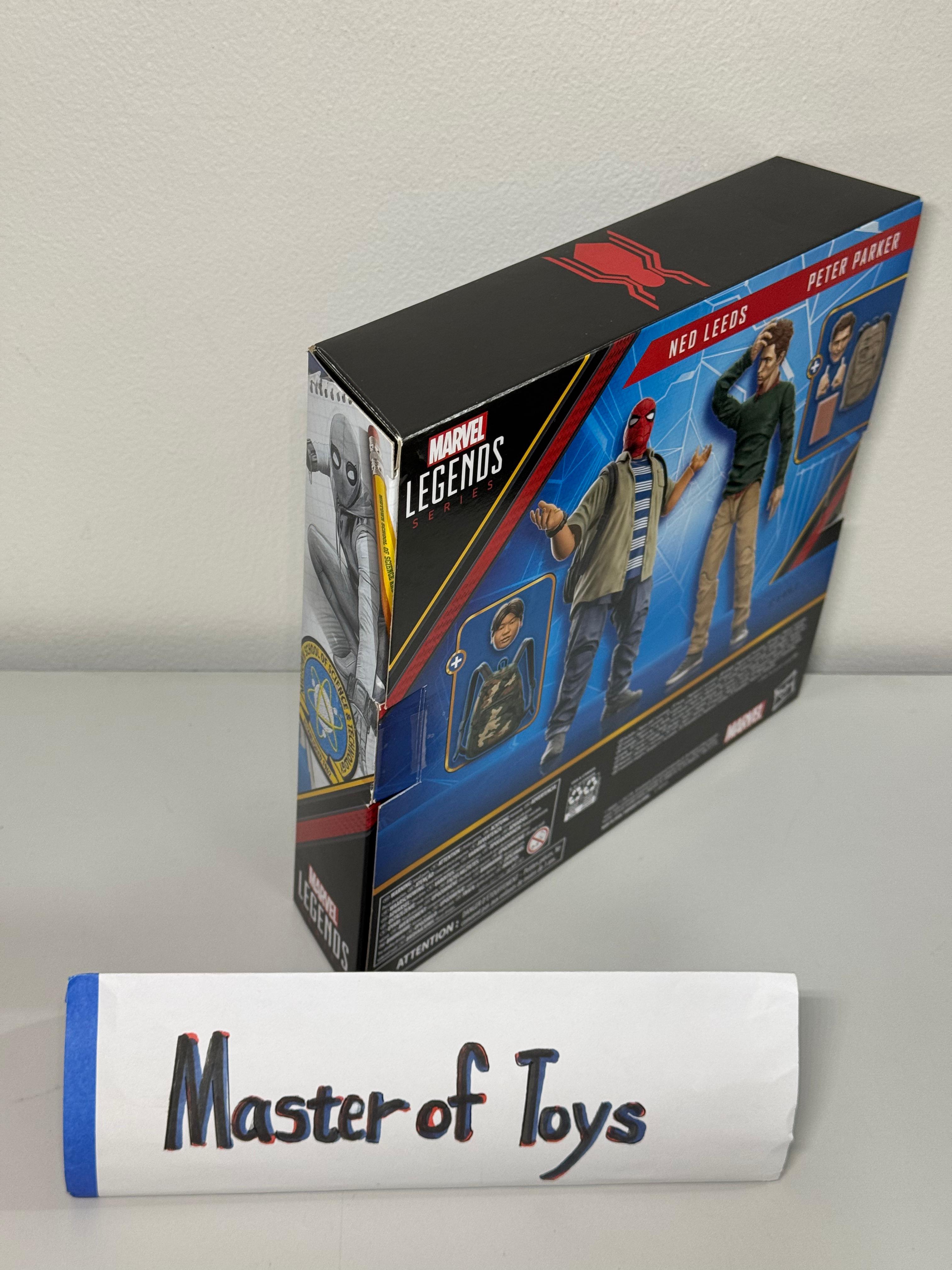 Hasbro Marvel Legends Spider-Man Home Coming Ned Leeds | Peter Parker - Ready Stock