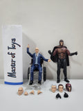Hasbro Marvel Legends Magneto & Professor X Charles No Box - Ready Stock