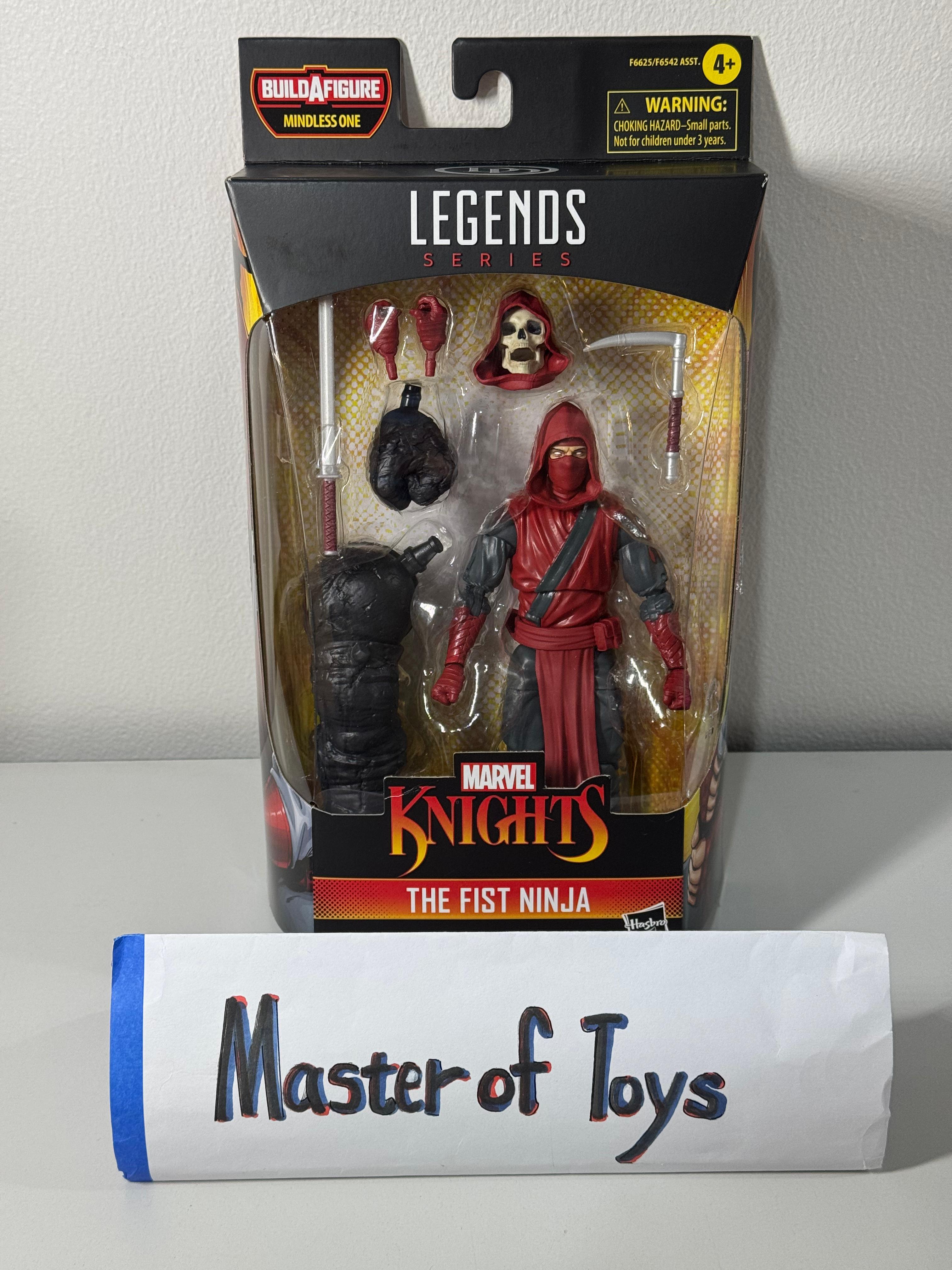 Hasbro Marvel Legends Marvel Knights The Fist Ninja with BAF Mindless One - Ready Stock