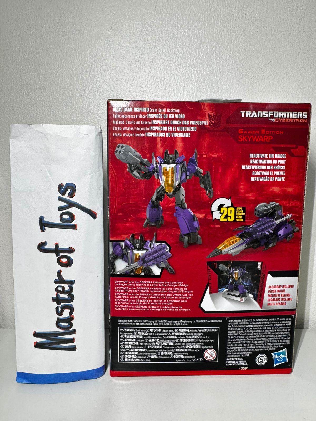 Hasbro Transformers War for Cybertron Studio Series Gamer Edition Skywarp 11 - Ready Stock